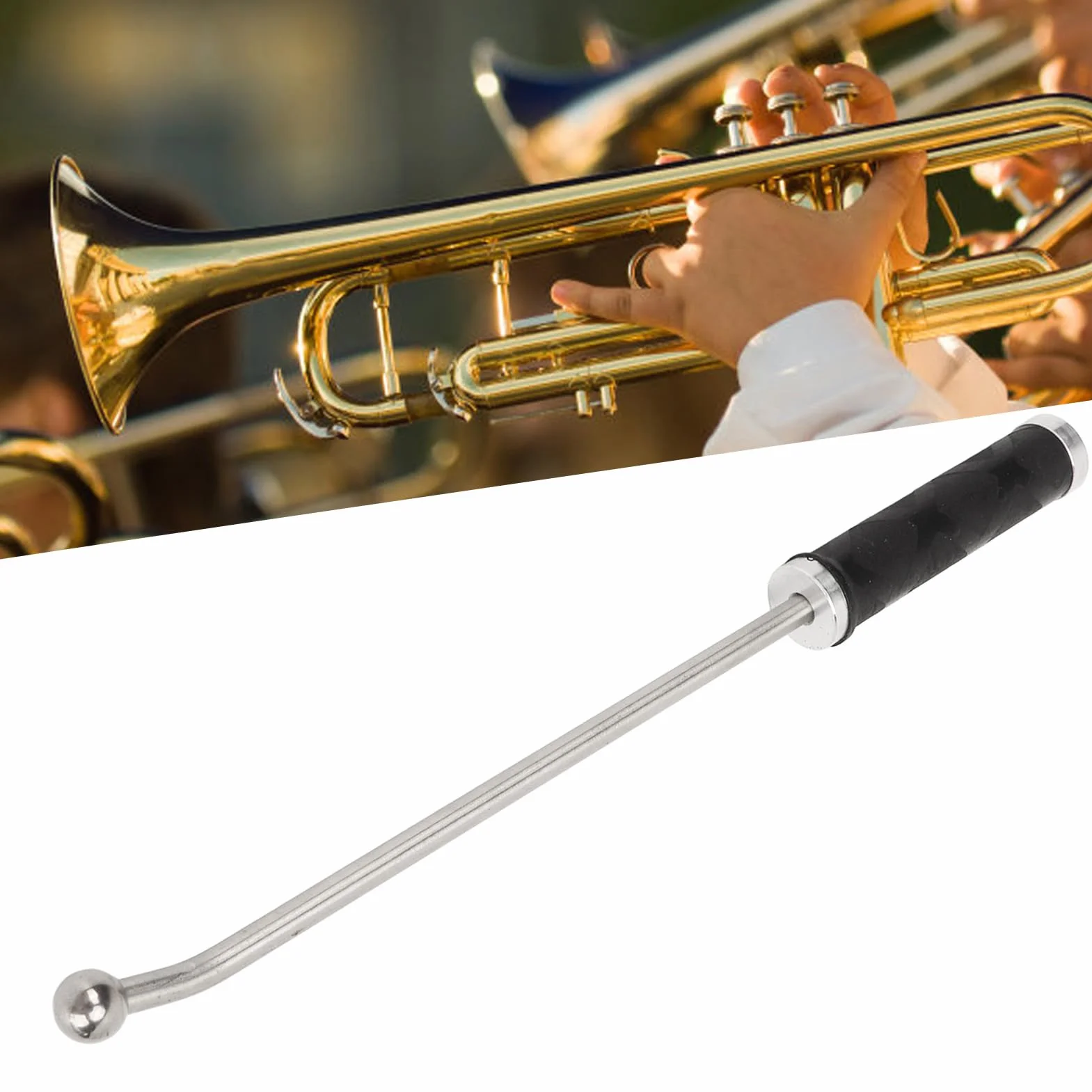 Outils de Réparation de Trompette, Réparation de Cor Français, avec Boules pour Trompette, Mini Cor pour Professionnels, Amateurs et Étudiants