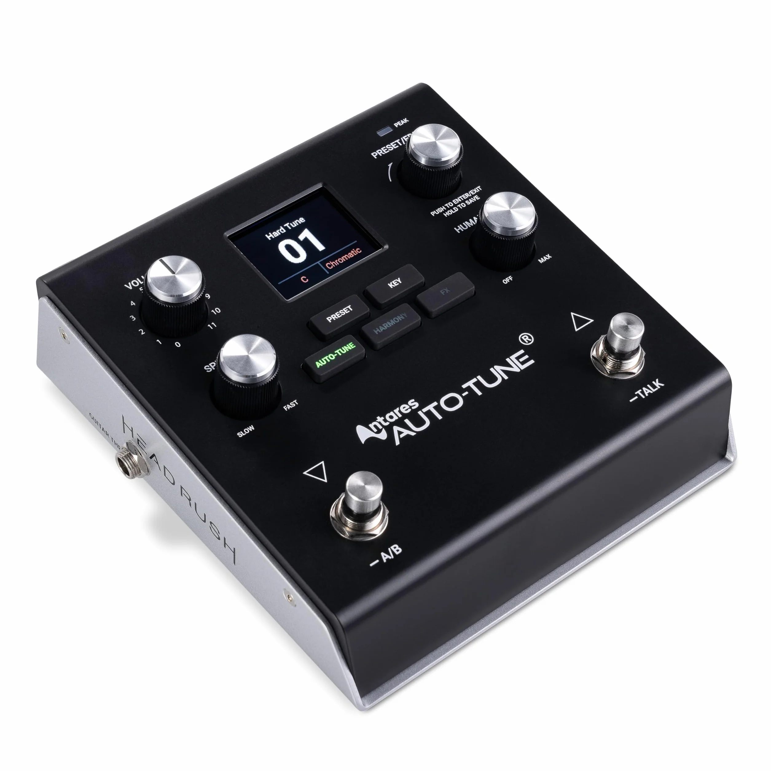 HeadRush VX5 - Pédale d'effets Vocaux avec Antares AutoTune, Correction de Tonalité en Temps Réel, Harmonie vocale, Entrées Guitare et Micro, Interface Audio