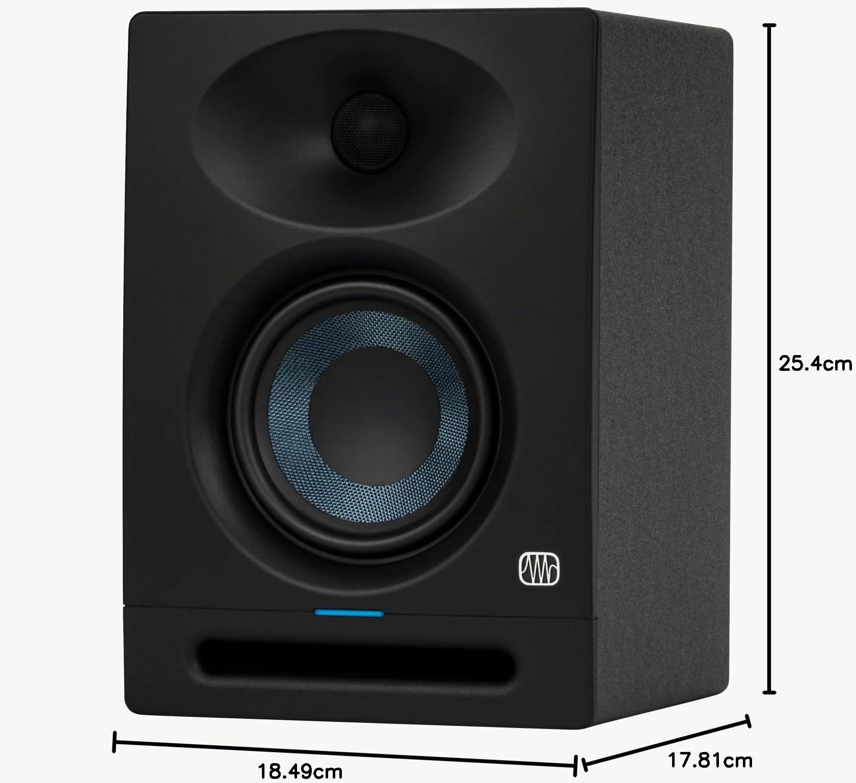 PreSonus Eris Studio 4, Moniteur de Studio Actif 4,5" a 2 Voies avec Guide d'Ondes EBM