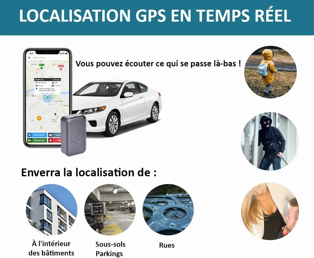 [Mis à Jour en 2025] Dispositif GSM Micro Espion Ecoute a Distance en Temps réel Qui Vous Appelle ou Que Vous Pouvez Appeler, Micro Espion Enregistreur Vocal & Optimisation Vocale Enregistreur Audio