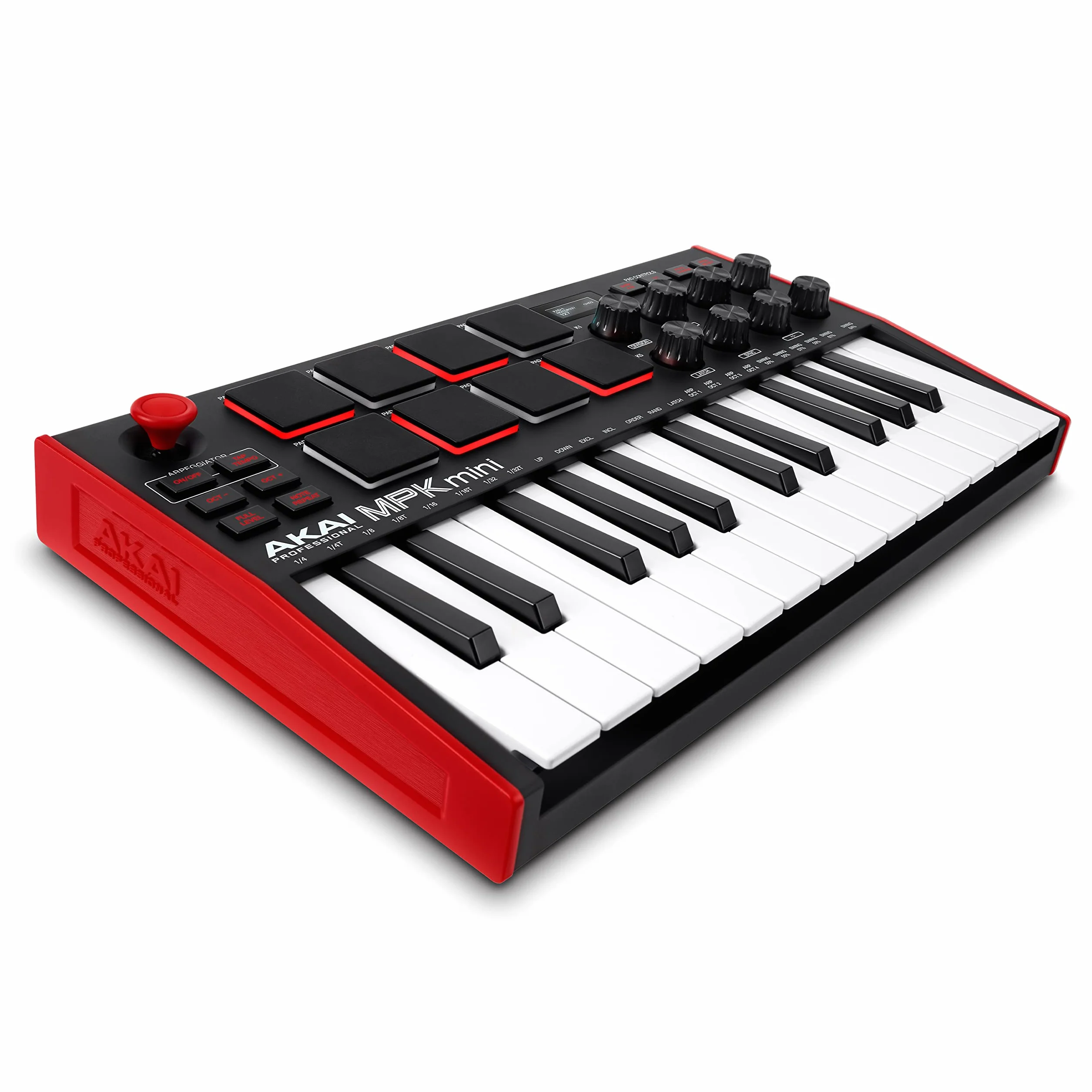 Akai Professional MPK Mini MK3 - Clavier MIDI USB Portable avec 25 Touches, 8 Pads de Batterie, Logiciels et Native Instruments Sound Package (NKS Integration)