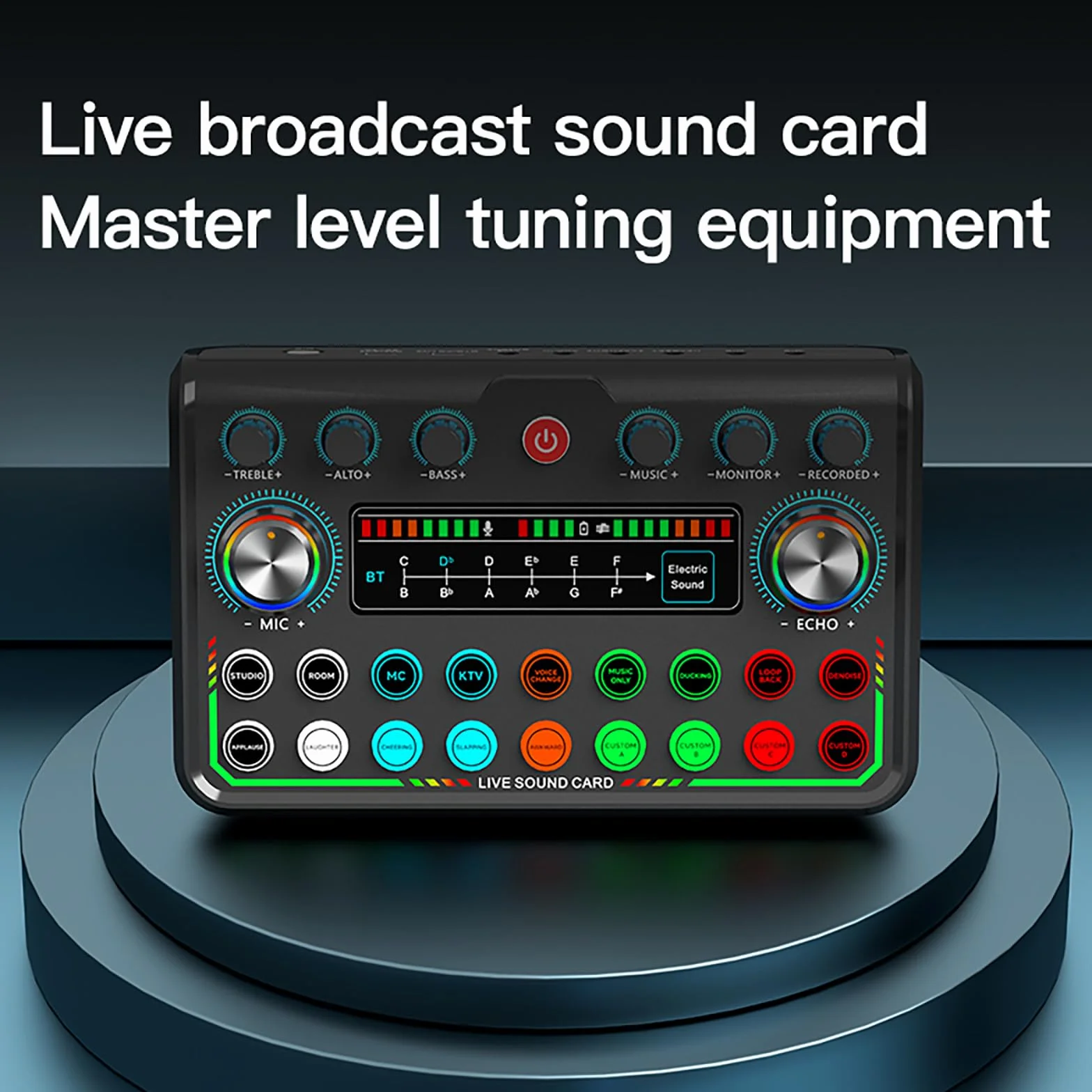 NEWFUN Table de Mixage,Audio Mixer, Compatible Avec les Ordinateurs et les Smartphones Pour les DJ, les Enregistrements en Studio de Musique, le Streaming en Direct