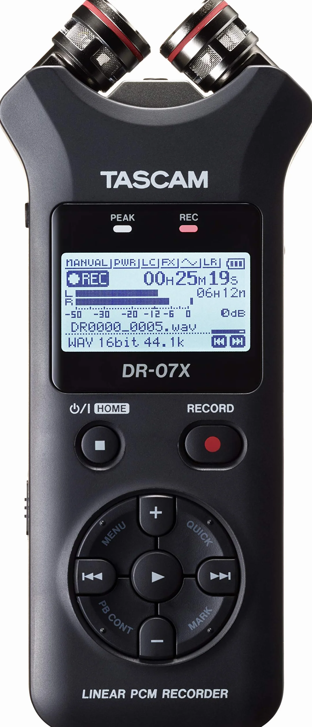 Tascam DR-07X Enregistreur audio portable