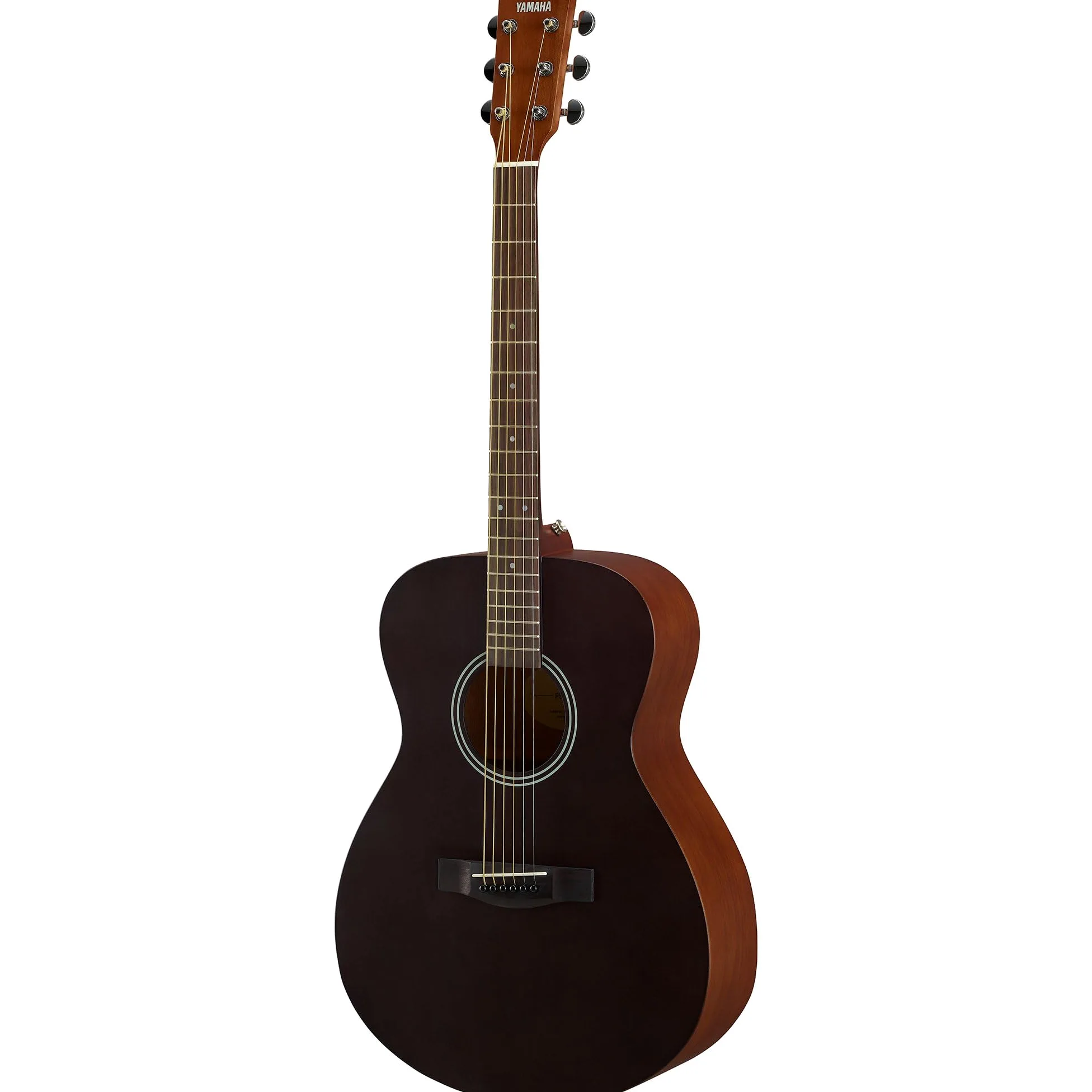 YAMAHA FS400 Guitare Acoustique – Corps Concert Compact, Diapason 25", Espacement des Cordes Réduit, Finition Polyuréthane Ultra-Fine, Design Mat Moderne – Smoky Black