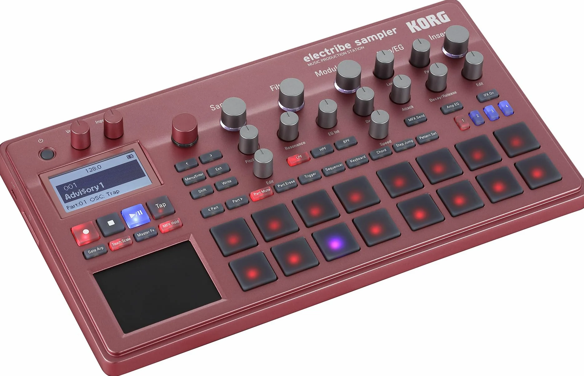 Korg ESX2 Electribe Sampler Production Station - Rouge