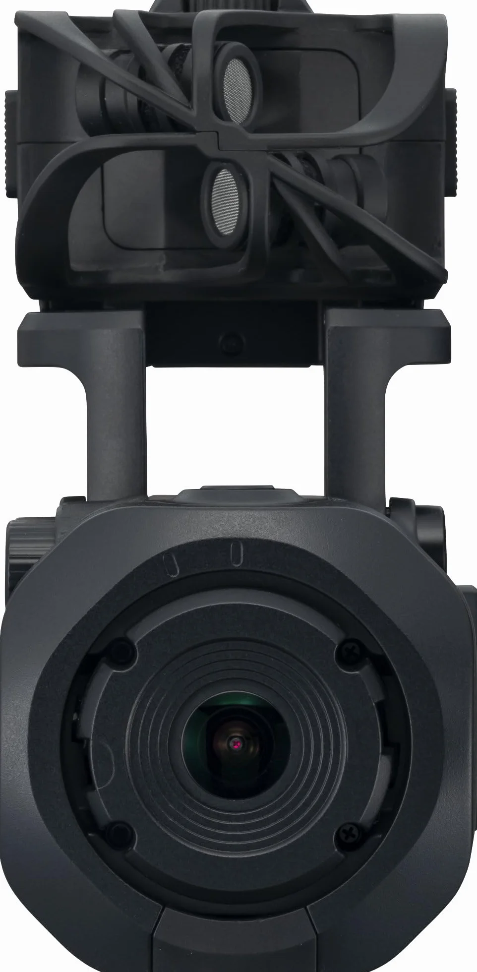 Zoom Q8n-4k Enregistreur vidéo UHD 4K, 4 pistes audio, capsule microphones stéréo X/Y amovible, 2 entrées XLR, objectif grand angle 150°, mode selfie, pour musique, vidéos YouTube, streaming, webcam