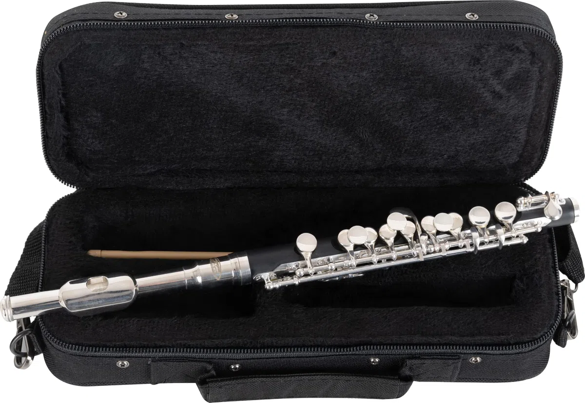 Classic Cantabile PF-300 Piccolo - En Bakélite - Mécaniques En Maillechort Argentées - Étui Inclus