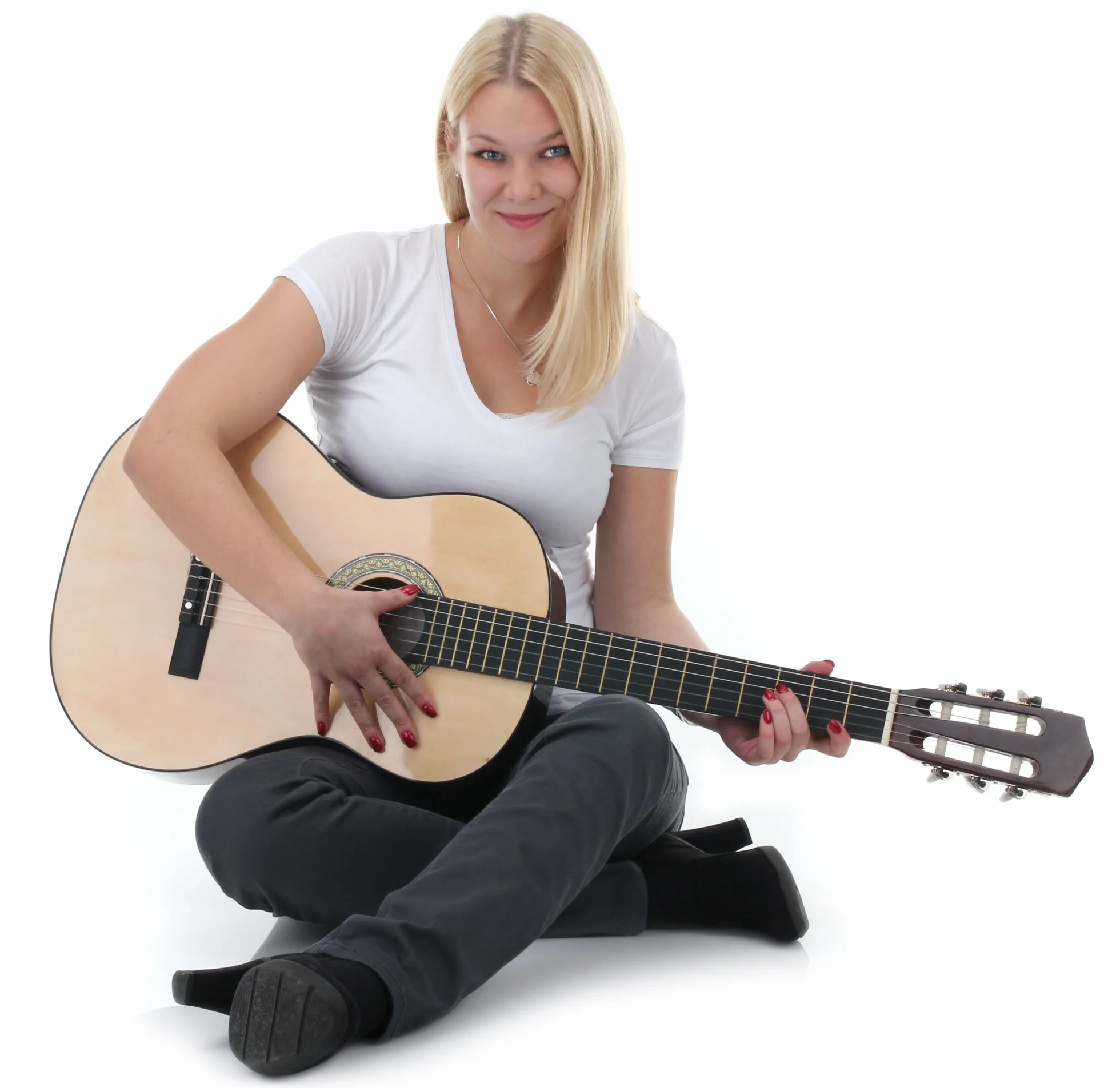Classic Cantabile AS-851 Pack Guitare Classique 3/4 Nature - Cordes en Nylon d'étude - Guitare de concert idéale pour débutants, enfants - Avec accessoires