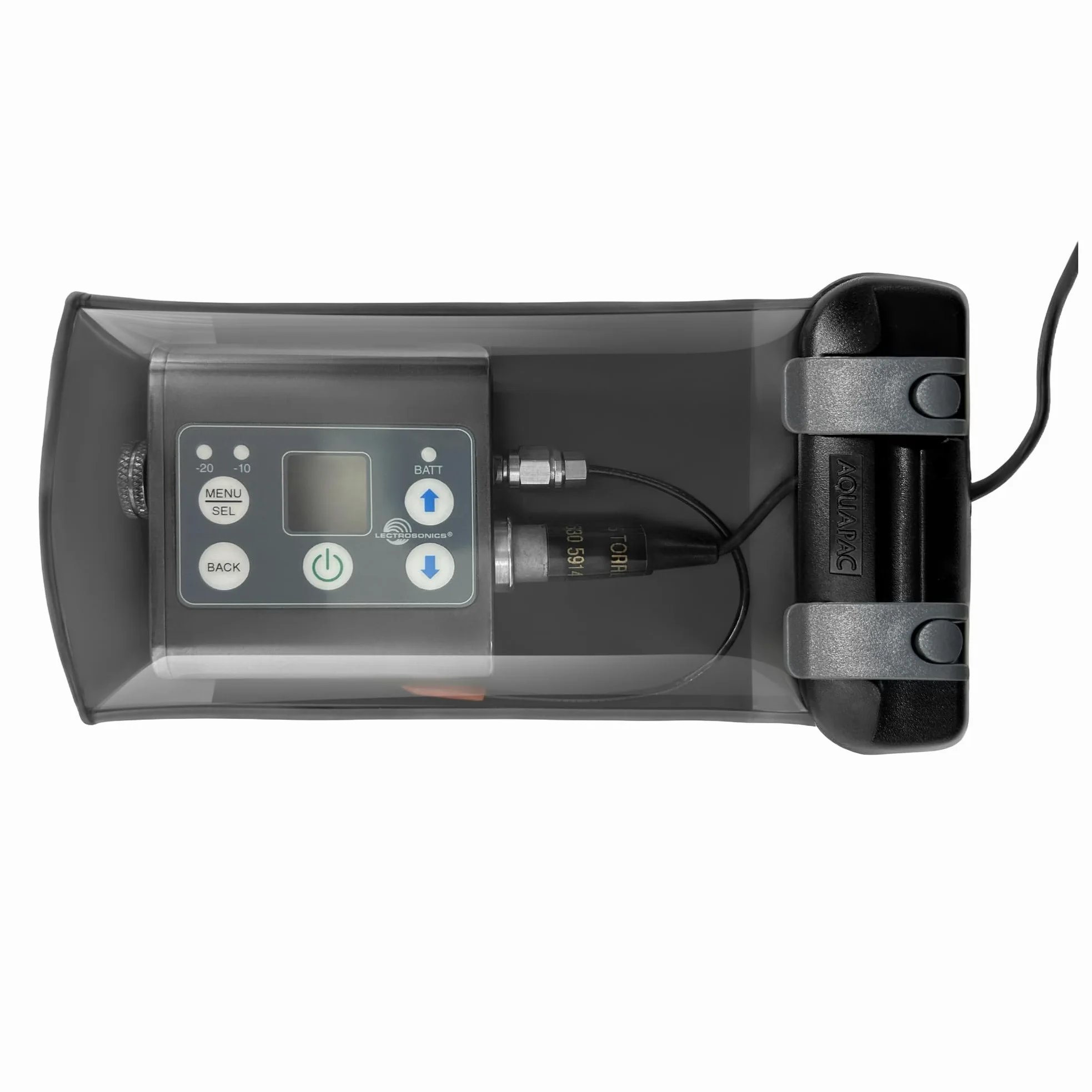 Aquapac ÉTui éTanche pour Microphone Radio, Petit, Garantie 5 Ans, Fabriqué Au Royaume-Uni, Ingénieur du Son Professionnel, Appareils éLectroniques Spécialisés Filaires