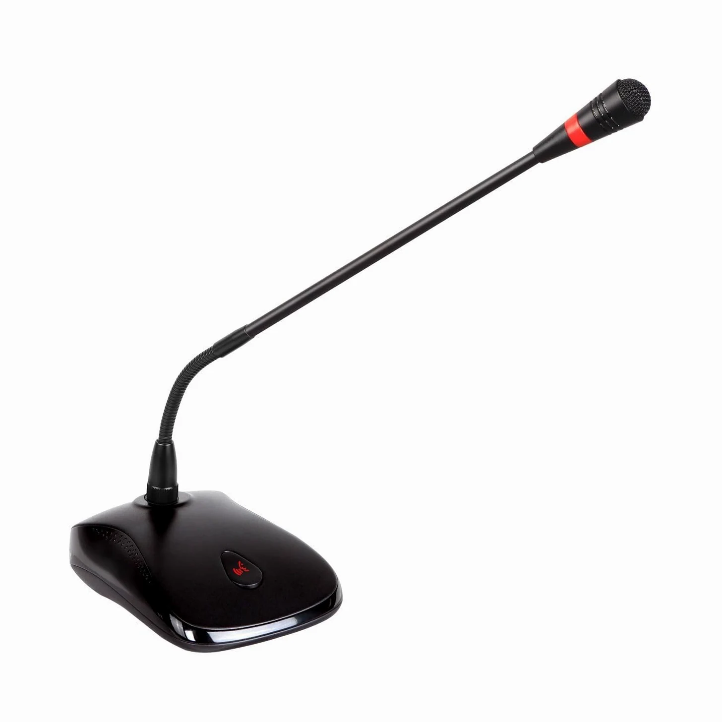 Micro Pupitre Professionel DMC972, col de Cygne : 42 cm, pour conférence - Adaptateur XLR F - Jack 6,3 mm Inclus