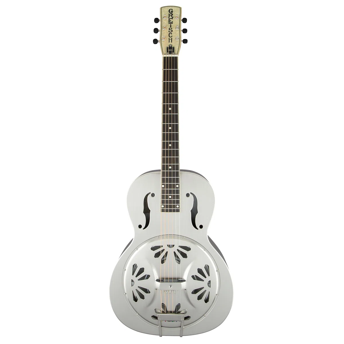 Gretsch G9221 Bobtail Round-Neck Spider Cone Electro-Resonator (Steel) - Dobro