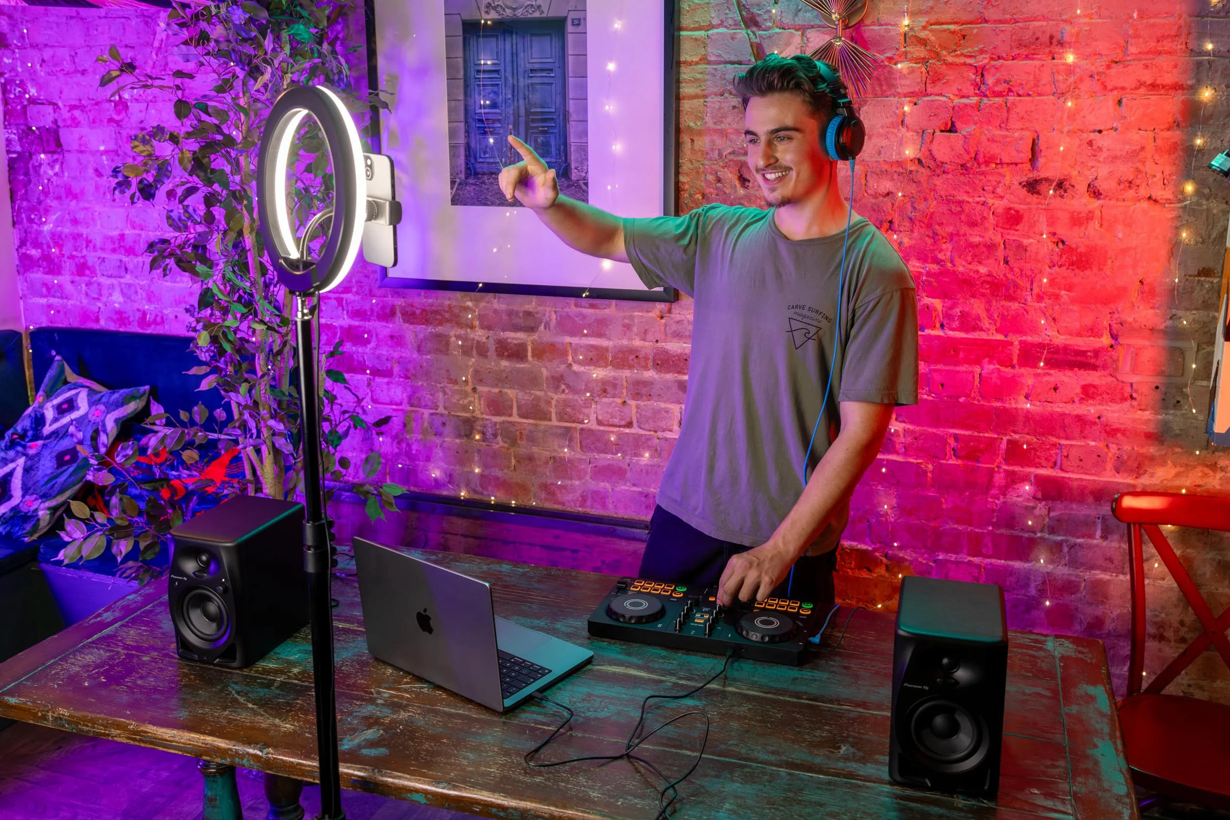 AlphaTheta Pioneer DJ DDJ-FLX2 Compact 2-canaux Contrôleur DJ