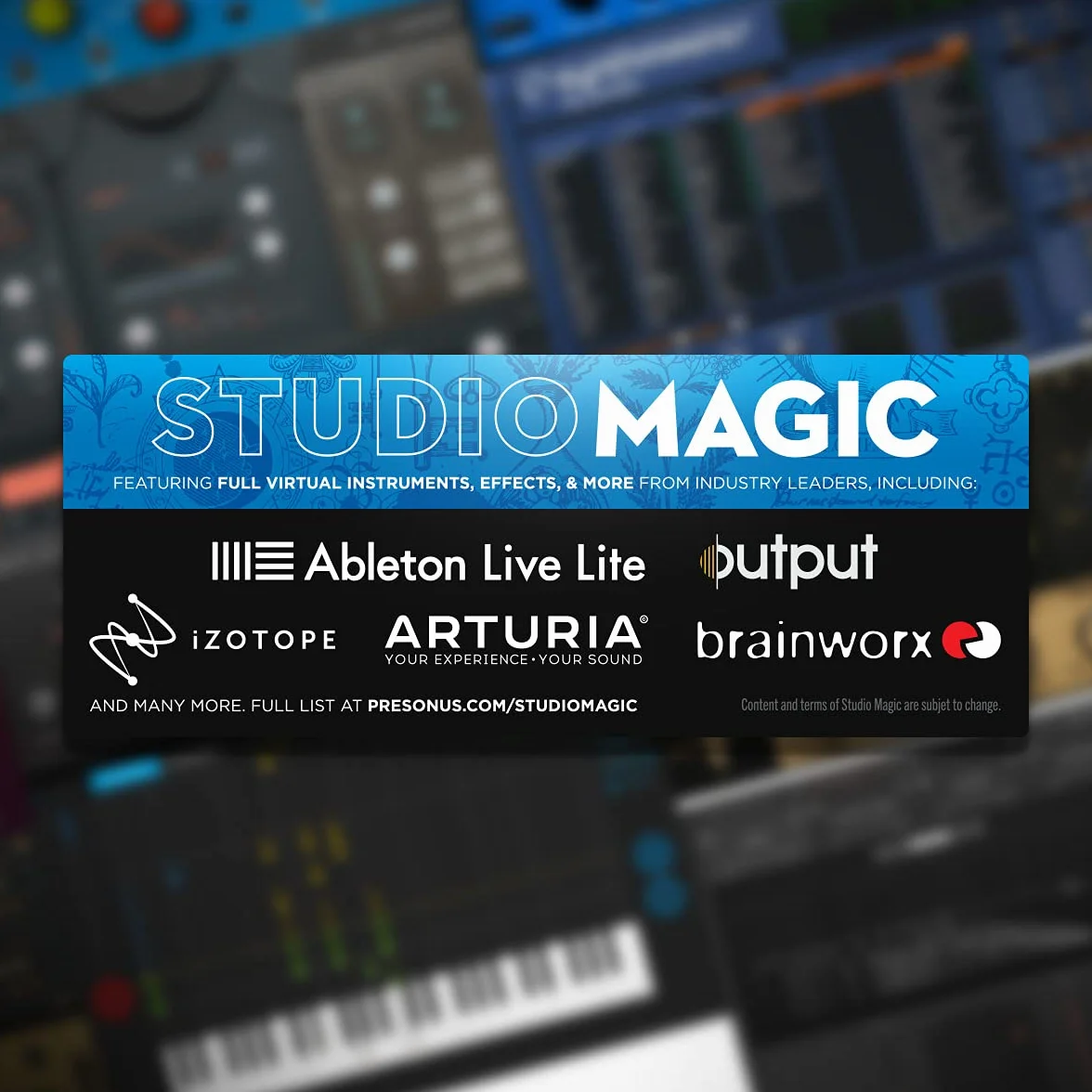 PreSonus ATOM, Contrôleur MIDI, Contrôleur de Pad pour Production Musicale et Performance avec Studio One Artist, Ableton Live Lite et Bundle de Logiciels d'Enregistrement Studio Magic