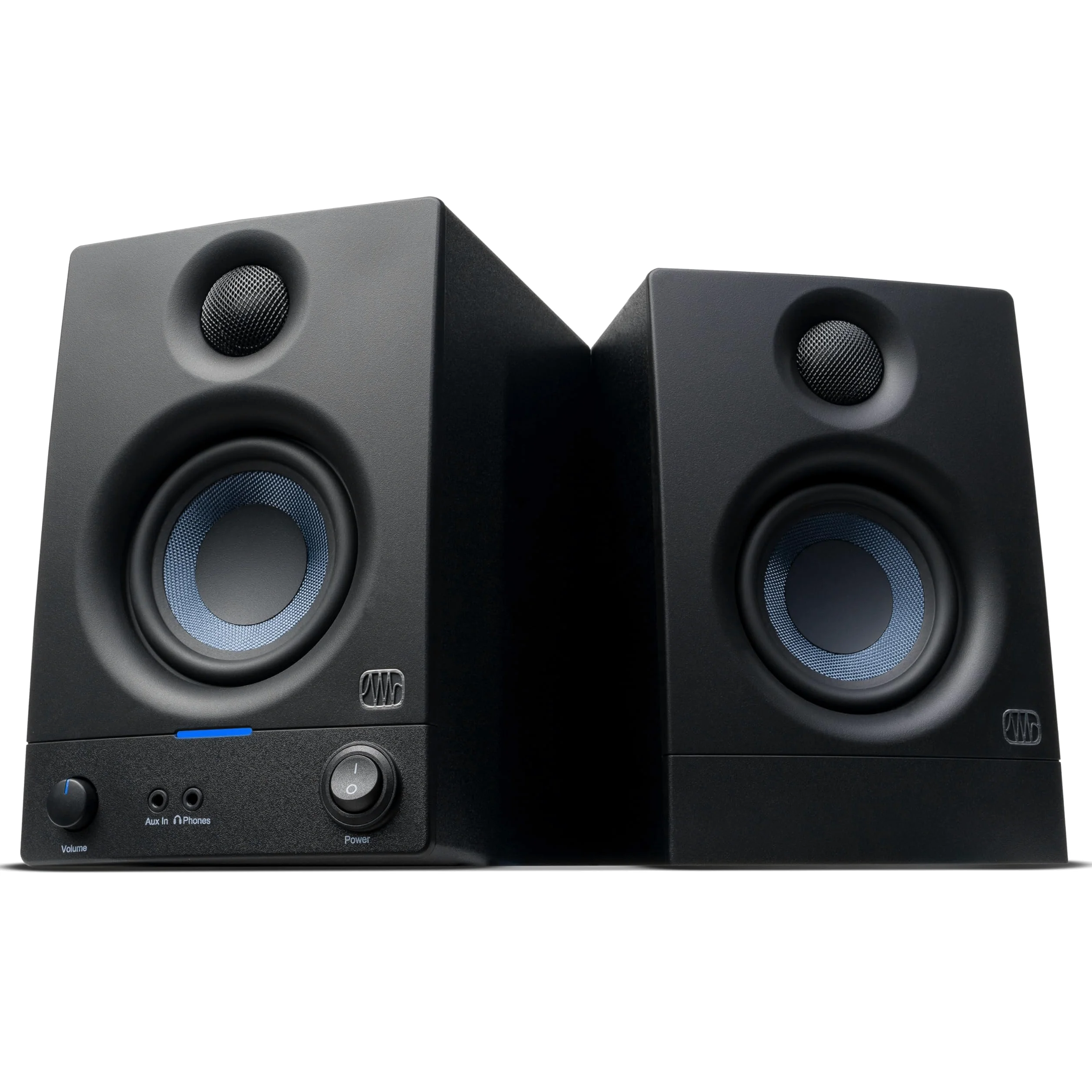 PreSonus Eris 3.5 Gen 2, Enceintes Actives 3,5" de Bureau pour Multimédia, Gaming, Production Musicale de Qualite Studio, Puissance de 50 W