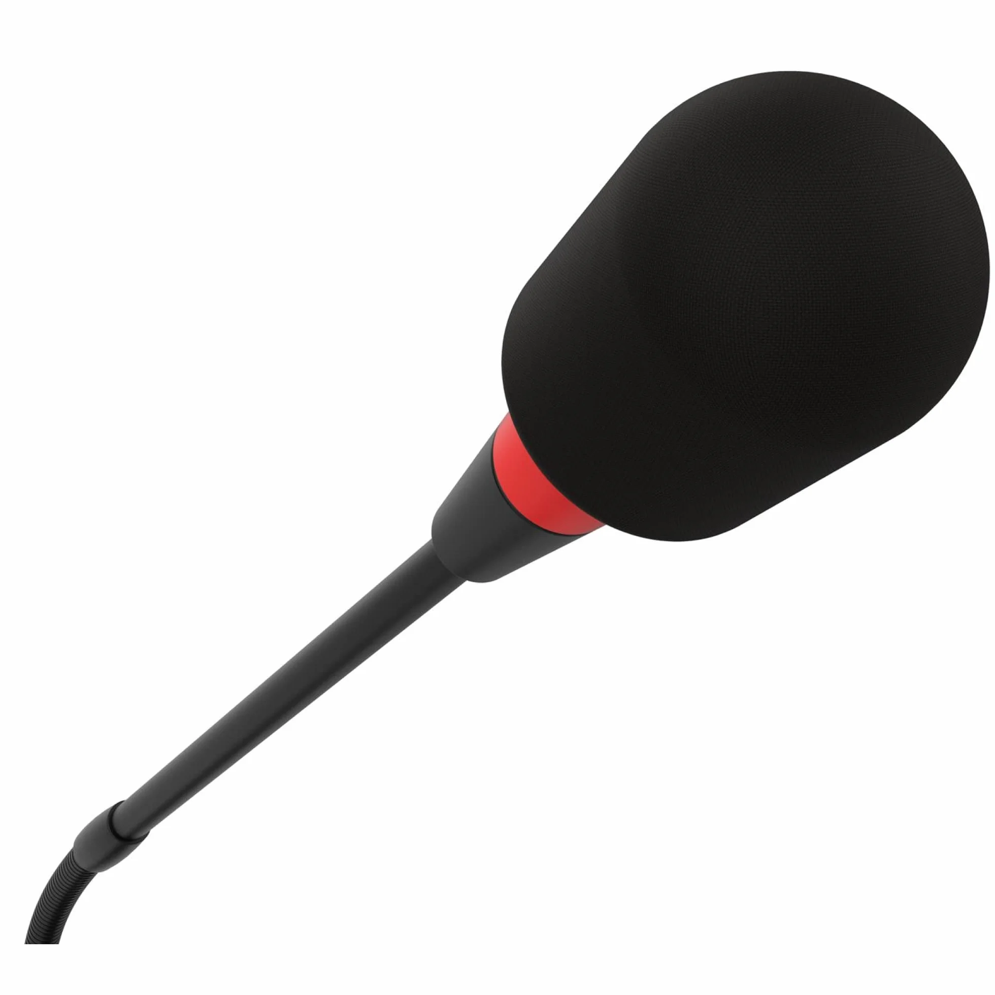 Audibax BMG20 - Microphone de Conférence - Microphone à Condensateur Cardioïde - Distance de Réception du Son 50 cm - Comprend Le Microphone, Le Câble et la Bonnette - Bouton on/Off - Connexion XLR