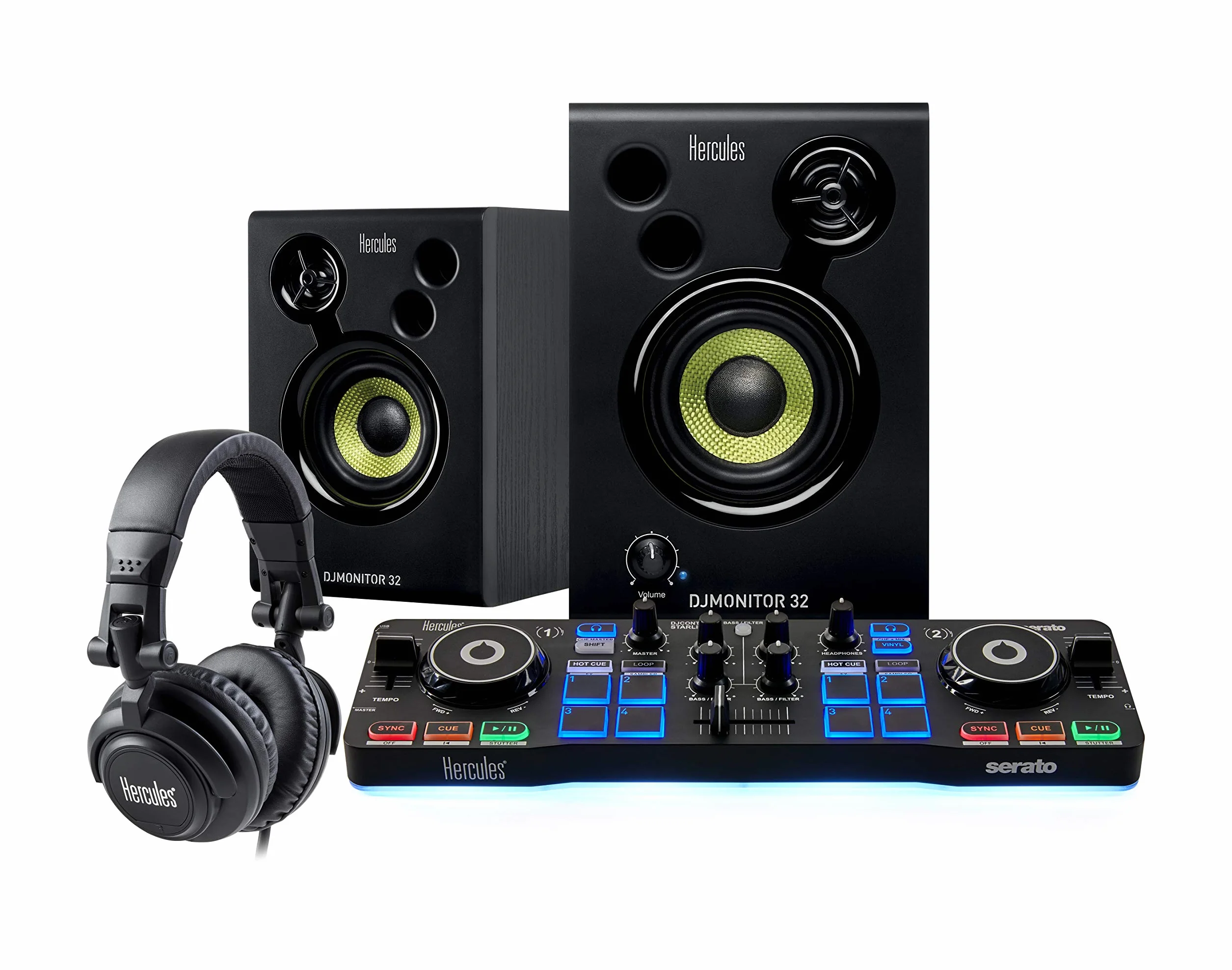 Hercules DJStarter Kit - Le kit complet pour commencer le Djing avec Serato DJ Lite