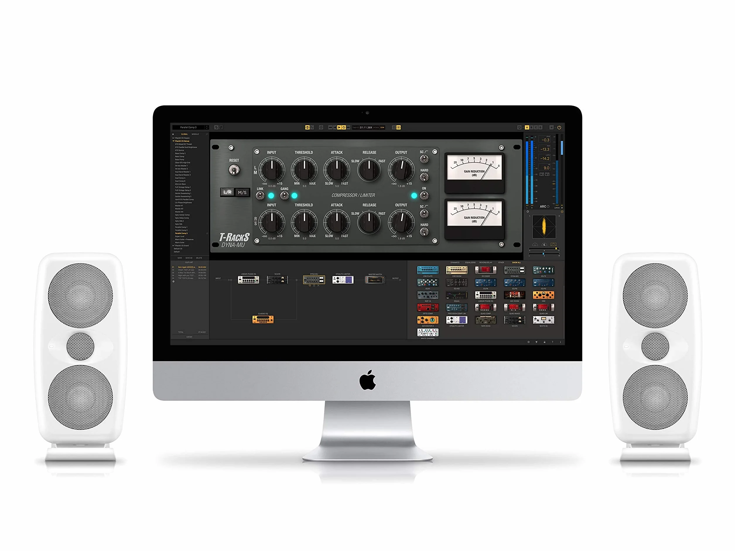 iLoud MTM - Moniteur de studio compact haute résolution, Blanc