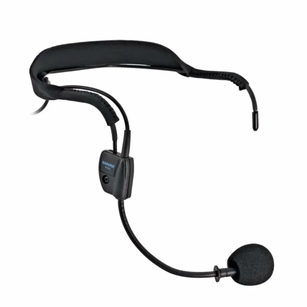Shure Wh20 Microphone de Casque Dynamique (Câblé) - Ajustement Léger, Léger et Sécurisé pour Les Utilisateurs de Micro Actifs, Les Instructeurs/Musiciens, Le Connecteur XLR (Wh20Xlr)