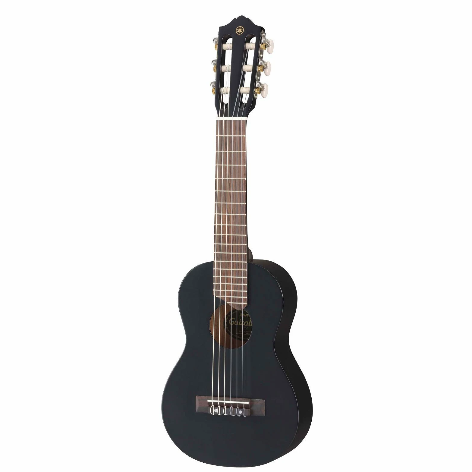 Yamaha GL-1 Guitalele Persimon Brown – le Compromis Idéal Entre la Guitare et la Sonorité Unique du Ukulélé – 1/4 Guitare de Voyage en Bois, Housse de Transport Incluse