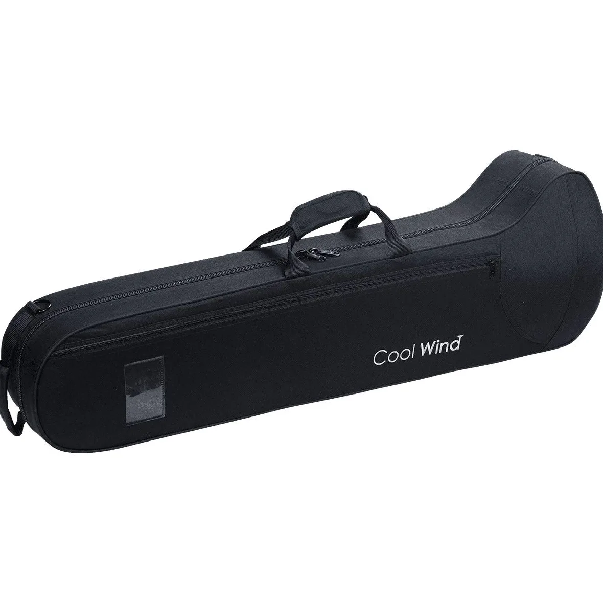 Coolwind CTB-200BK - Trombone Sib-Fa ABS coulisse fibre de carbone noir