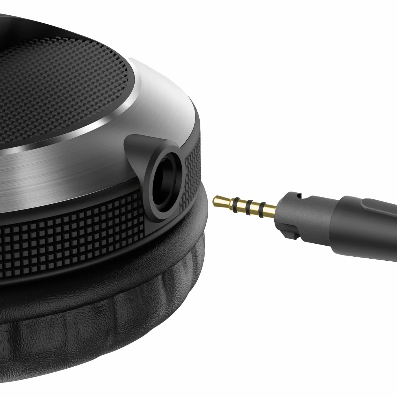Pioneer HDJ-X7 Argent Circumaural Bandeau Casque - Casques (Circumaural, Bandeau, avec Fil, 5-30000 Hz, 1,2 m, Argent)