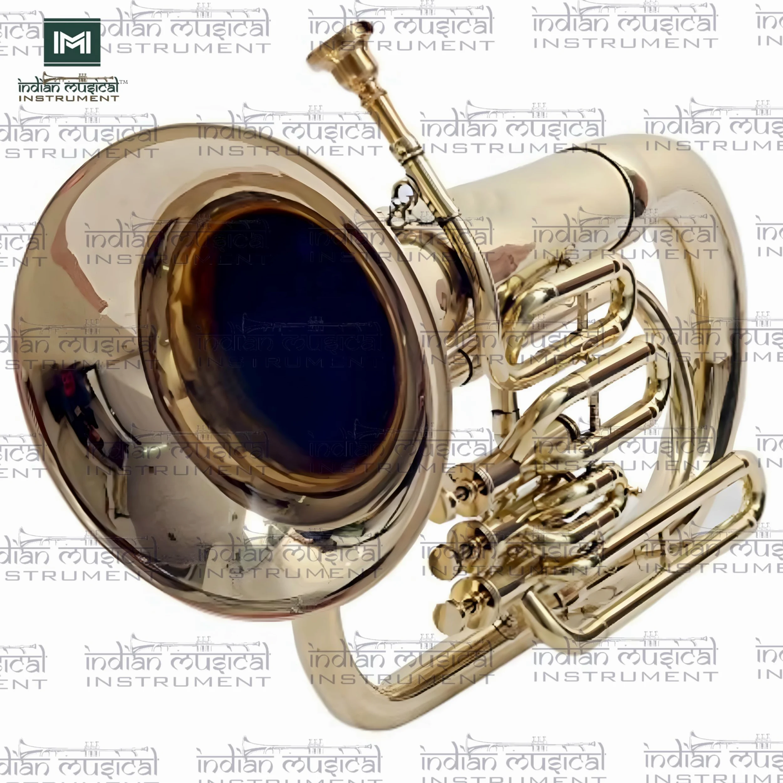 Euphonium Instrument en laiton à 3 valves avec tonalité chaude, valves lisses, pour musiciens et étudiants