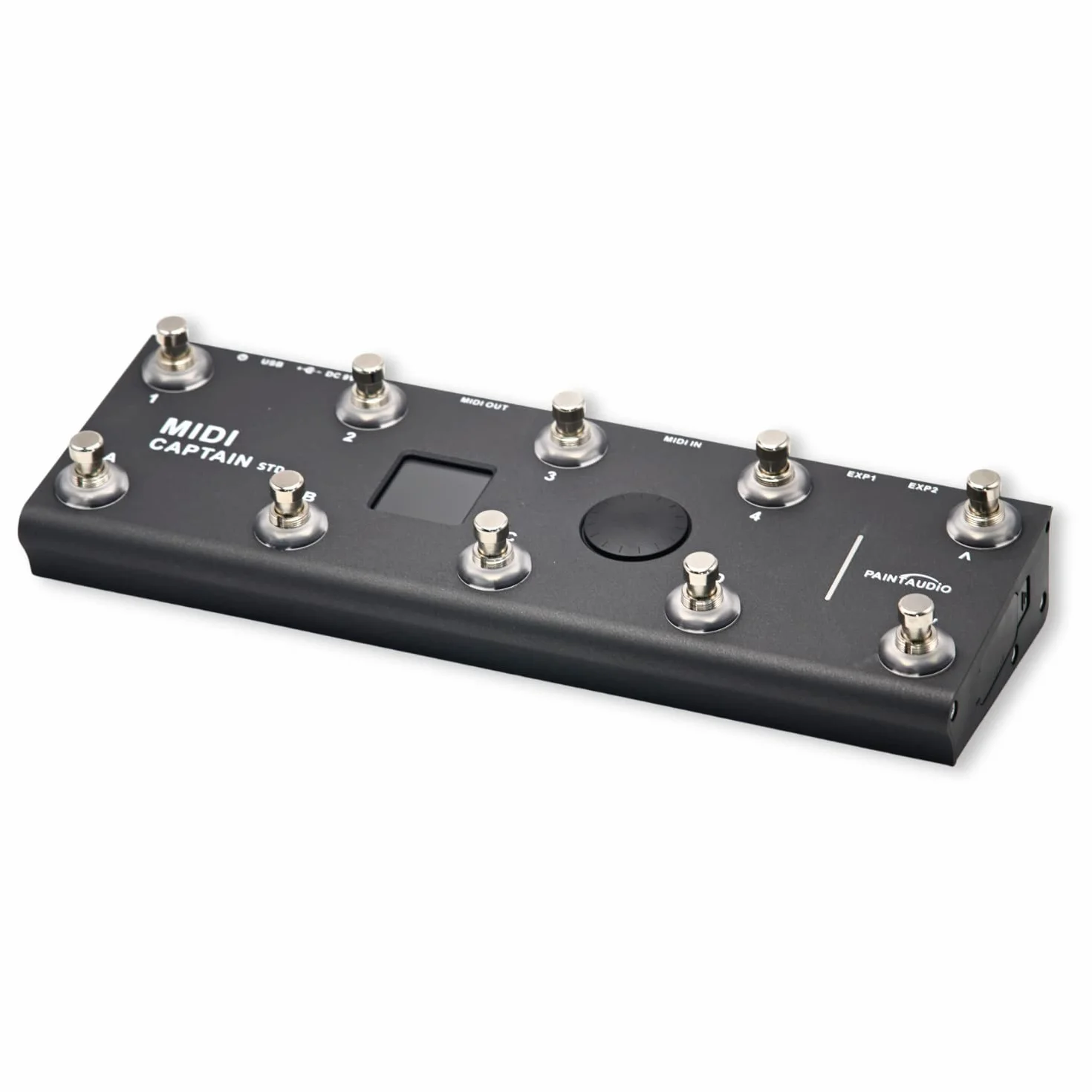 PAINTAUDIO Contrôleur MIDI Captain Multi-Effets Claviers Synthétiseur USB-MIDI Logiciel Biais avec fonction Time Engine 10 interrupteurs