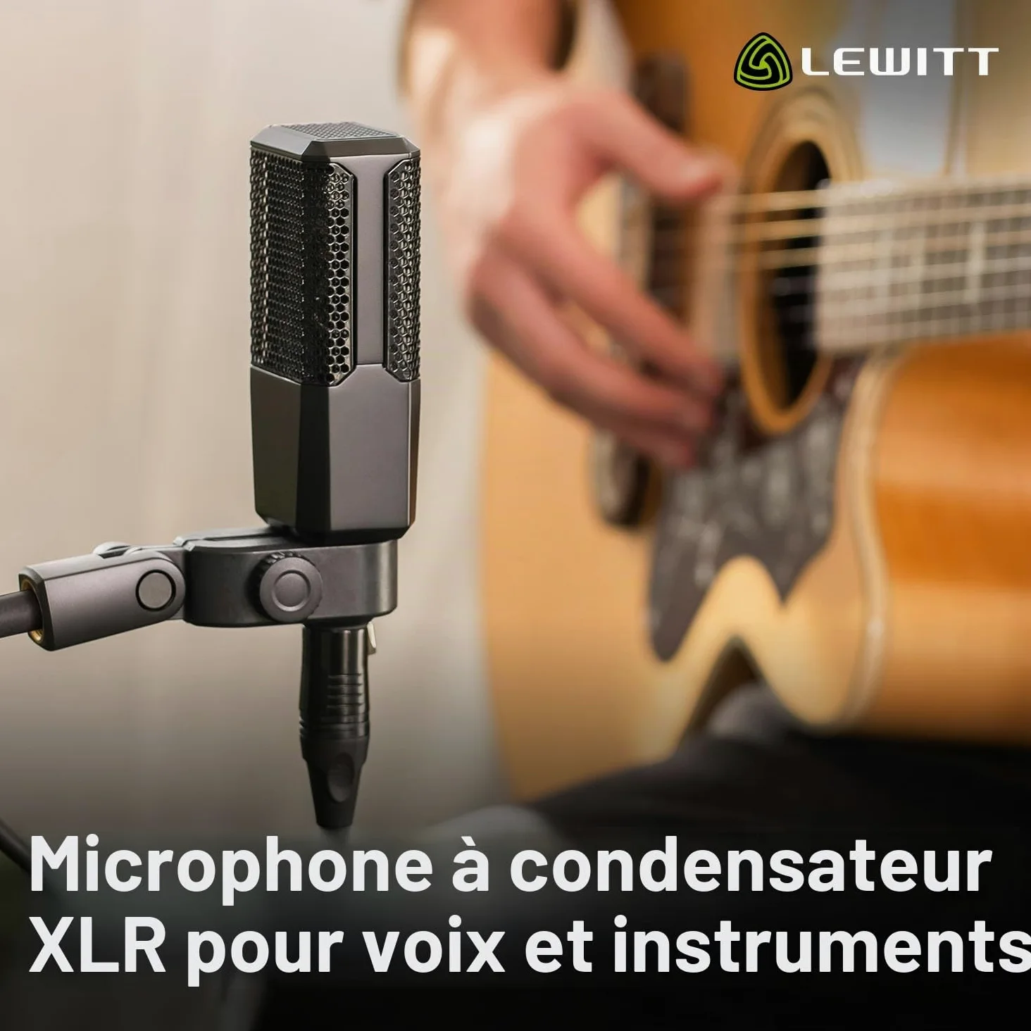 Lewitt lCT 240 PRO Microphone pour Home Recording, noir