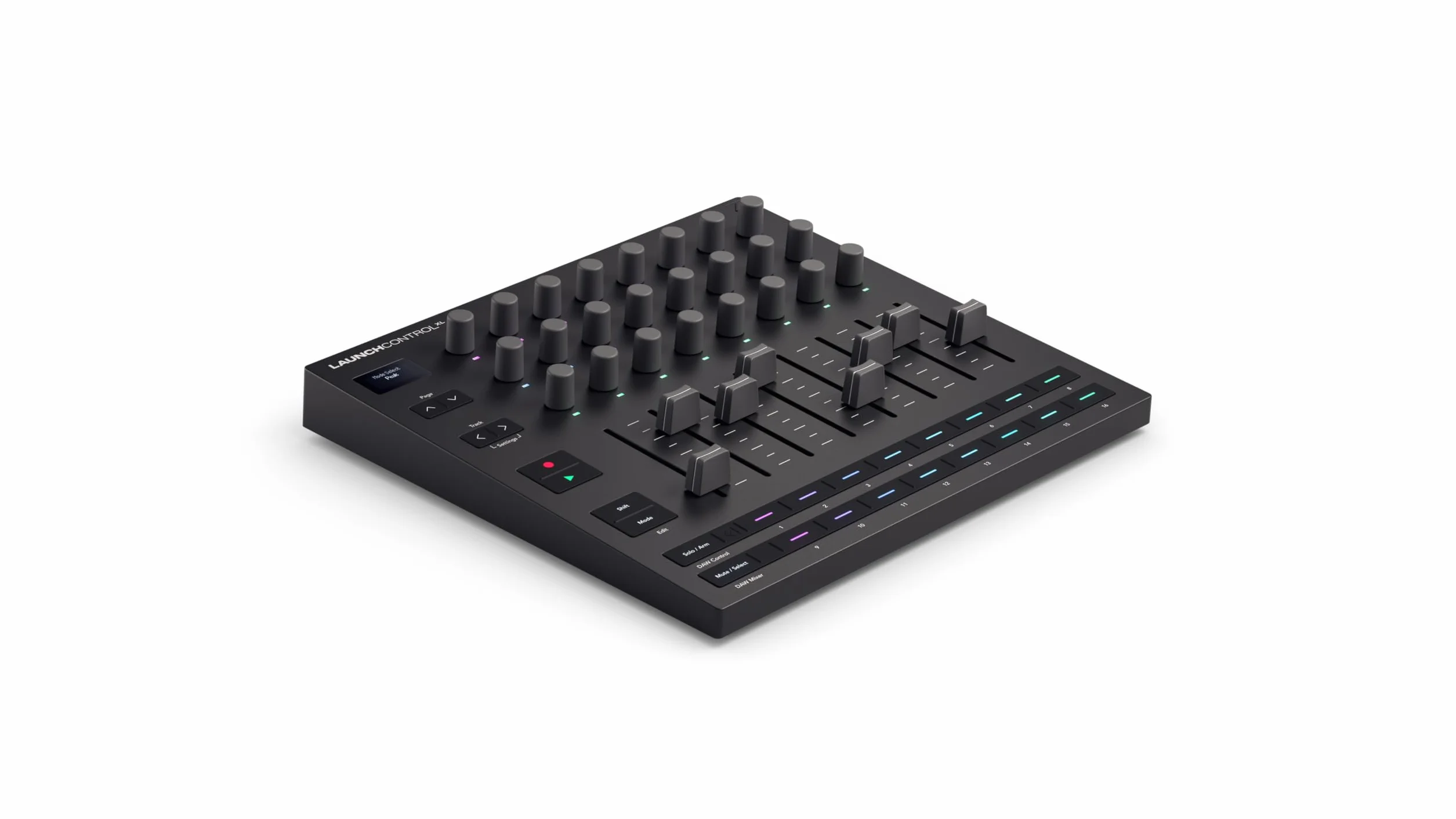 Novation Launch Control XL 3 – surface de contrôle et de mixage MIDI alimentée en USB pour les STAN et le matériel, avec 8 faders, 24 encodeurs sans fin, des entrée/sorties MIDI et un bundle logiciel