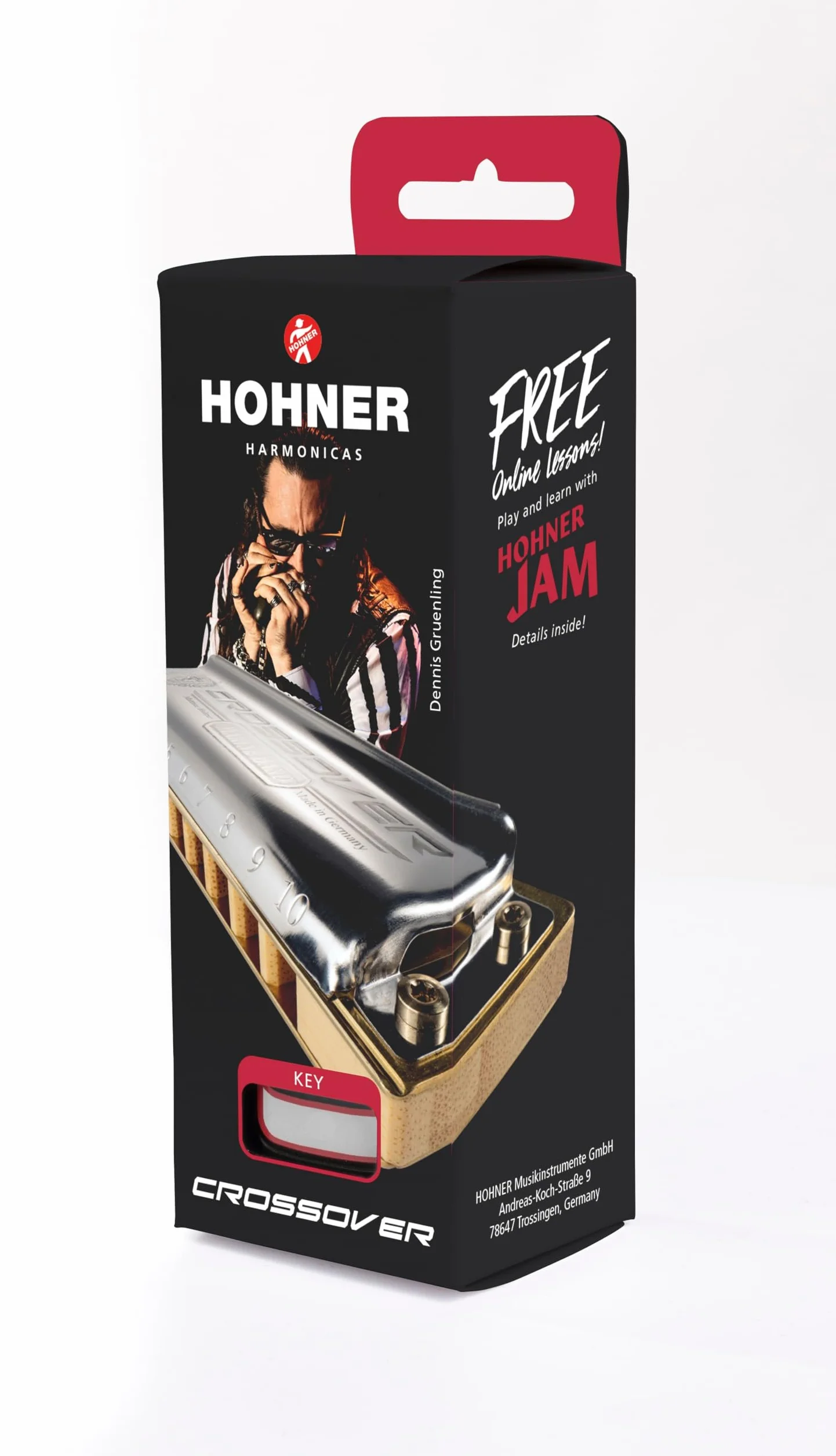 HOHNER Marine Band Crossover Harmonica G