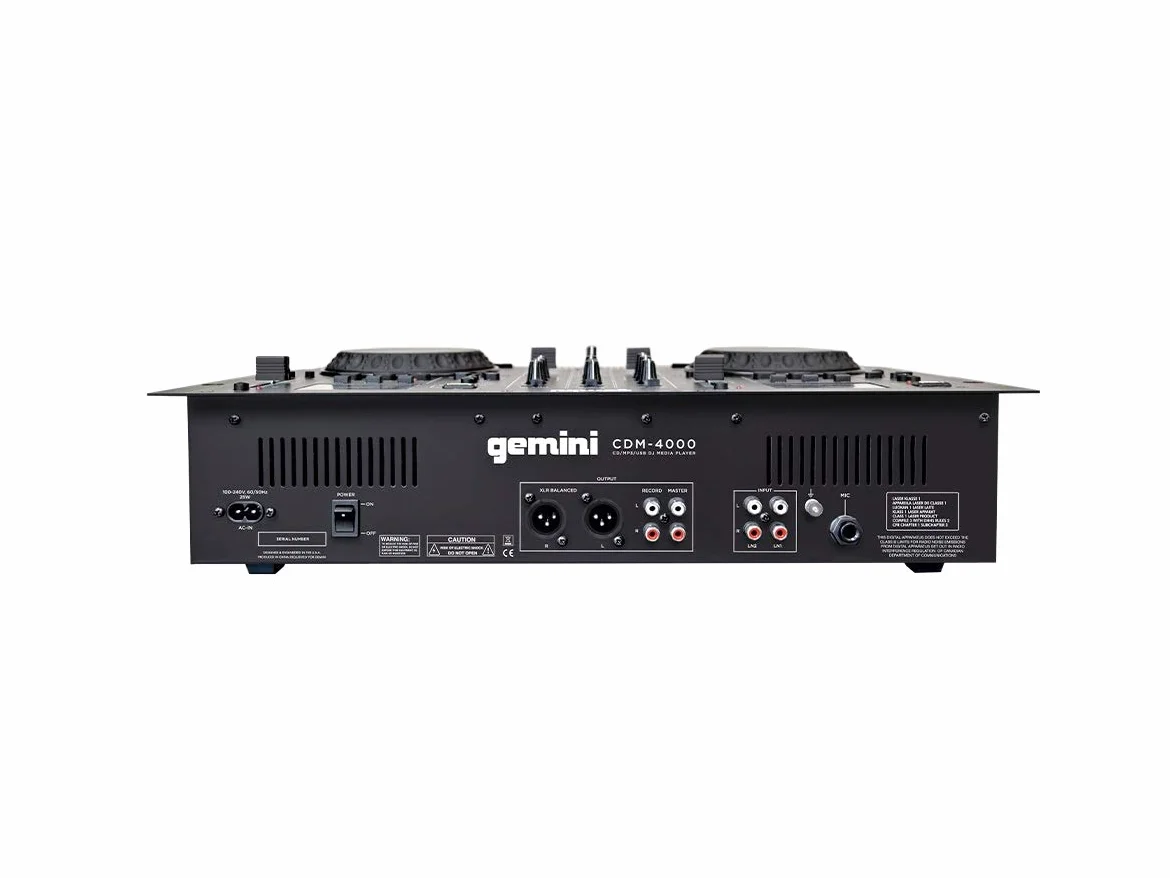 Console de mixage double cd/mp3. gemini