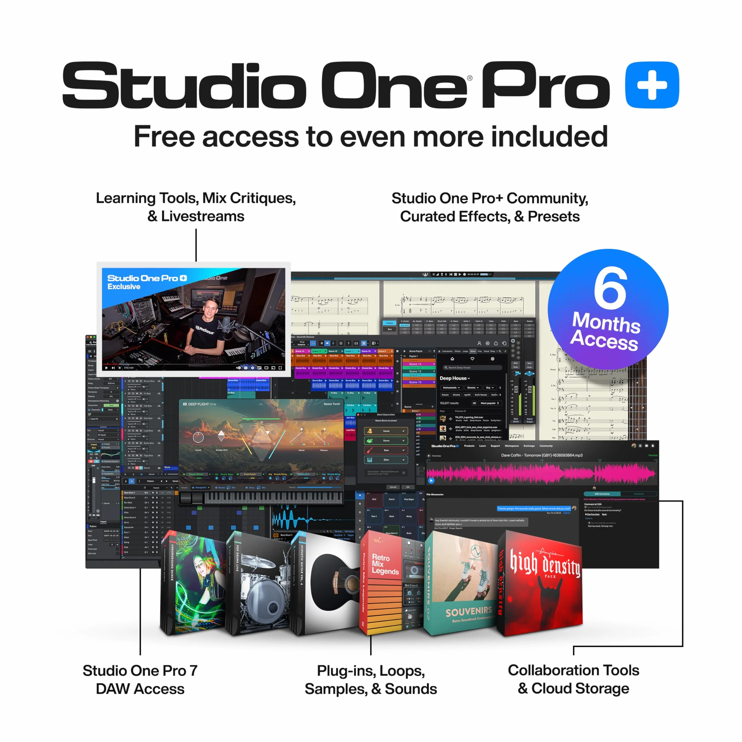 PreSonus ATOM, Contrôleur MIDI, Contrôleur de Pad pour Production Musicale et Performance avec Studio One Artist, Ableton Live Lite et Bundle de Logiciels d'Enregistrement Studio Magic