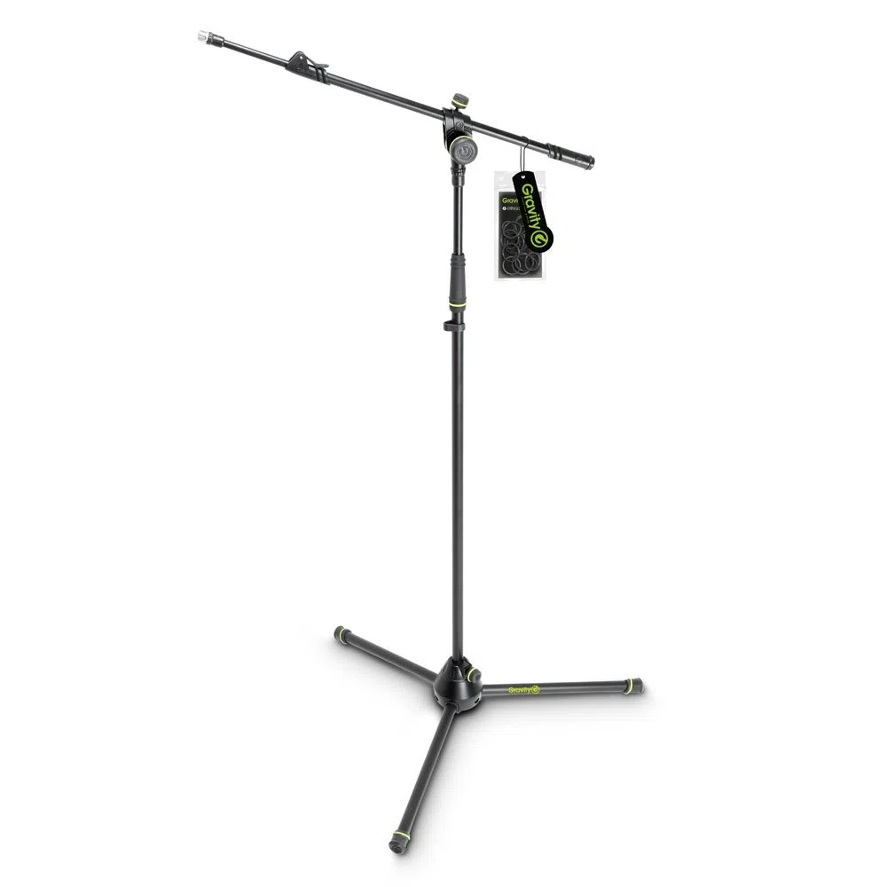 Gravity MS 4322 B - Pied Micro sur Trépied Perchette Télescopique 2 Points