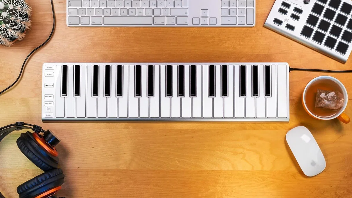 ESI Xkey 37 | Clavier MIDI USB ultra-plat avec 37 touches