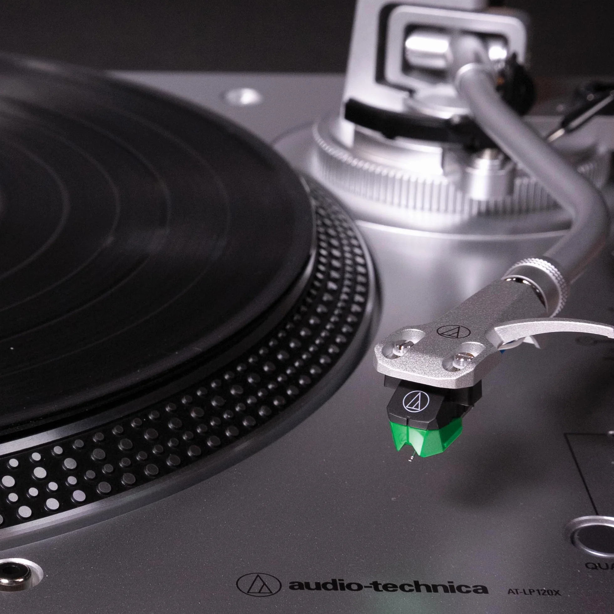 Audio-Technica AT-LP120XUSB-BK Direct-Drive Turntable, Black