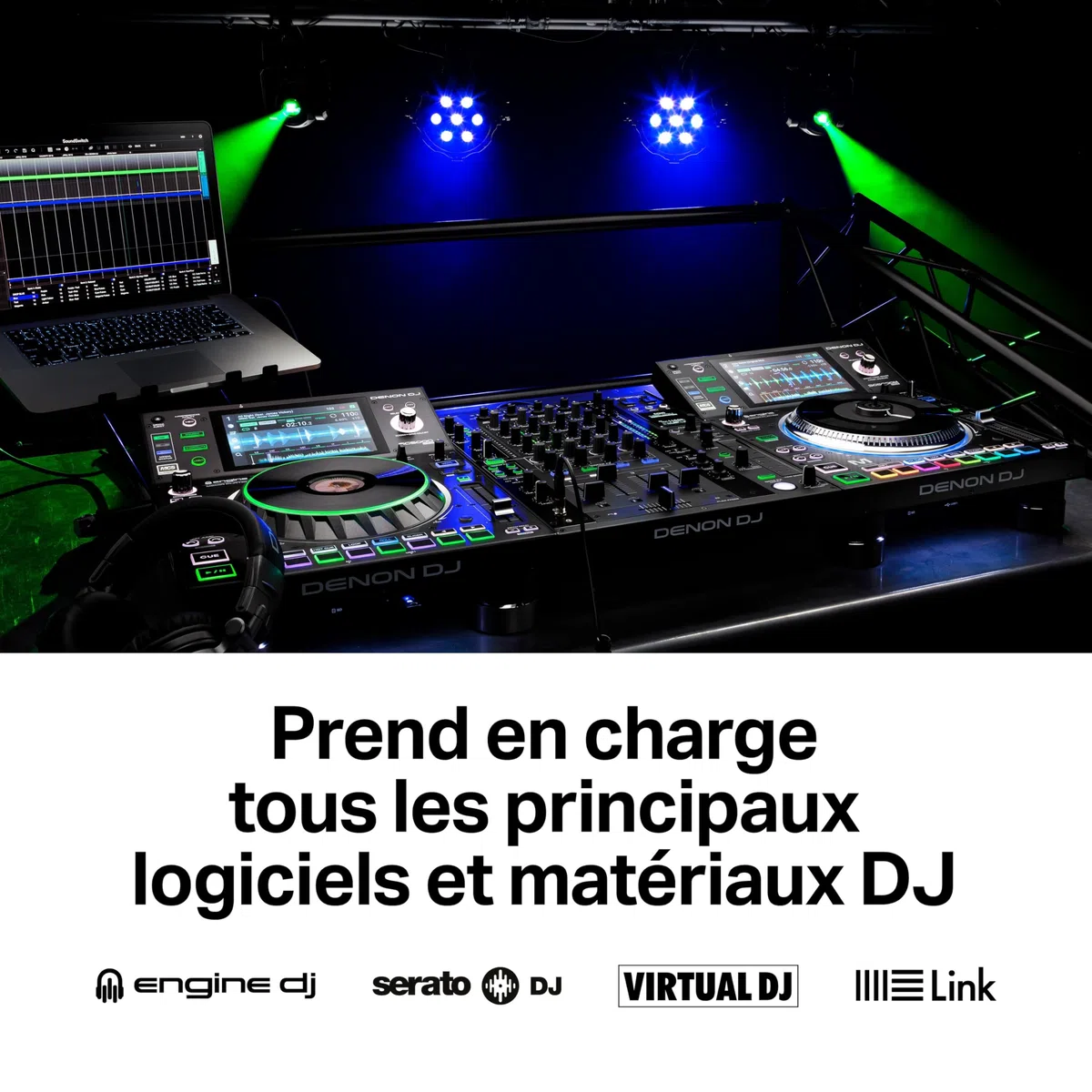 SoundSwitch DMX Micro Interface - USB Vers Interface DMX Ultracompacte avec 3 Mois D´Accès Gratuit au Logiciel SoundSwitch, Pour Creer et Personaliser des Jeux de Lumière et Des Eclairages de Scènes