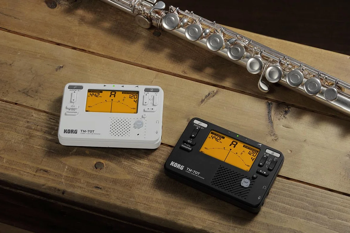 Korg TM70 Métronome et Accordeur Chromatique Combinés - Noir