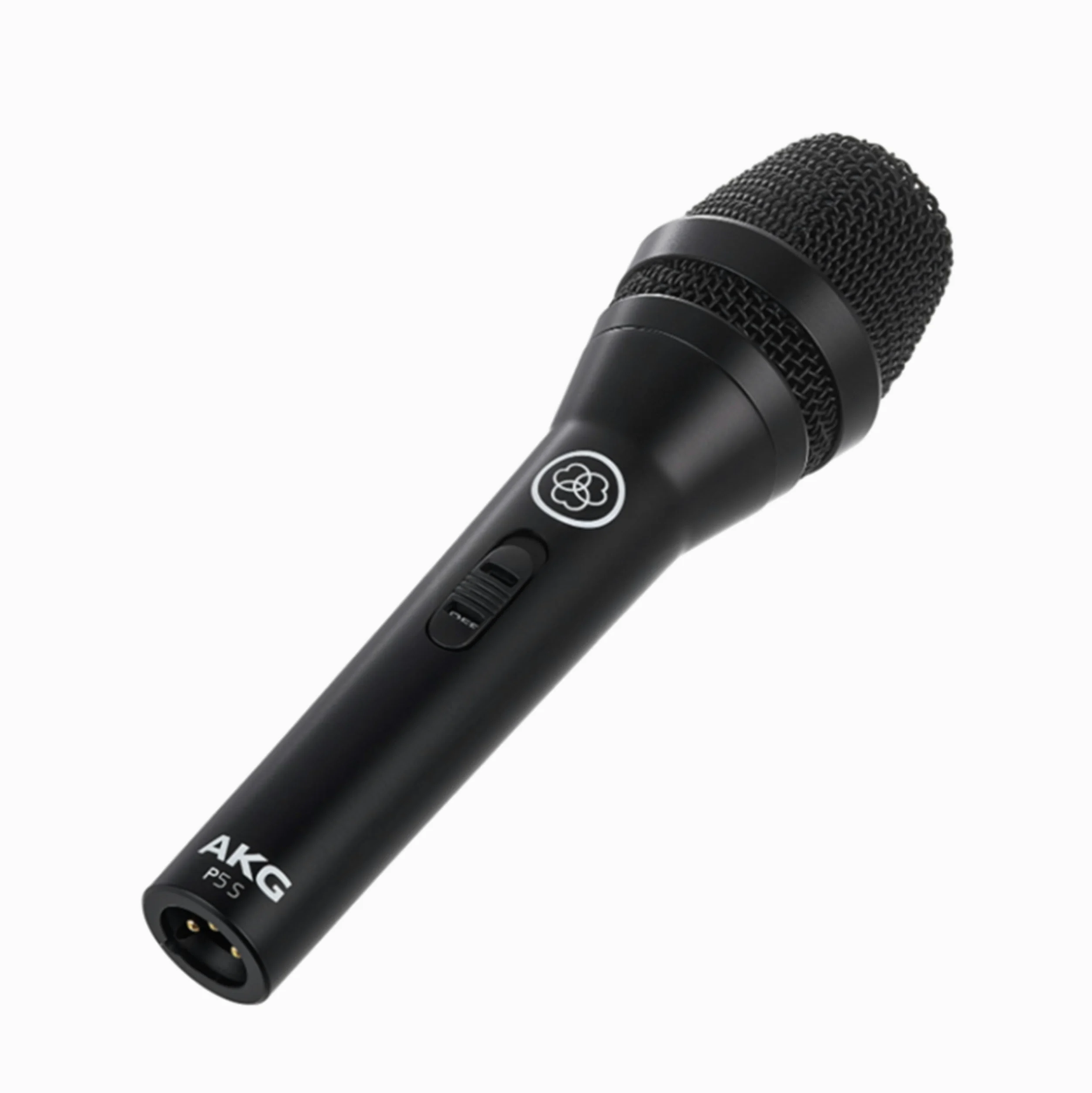 AKG P5s Professional Dynamic Live Microphone vocal avec commutateur, Noir