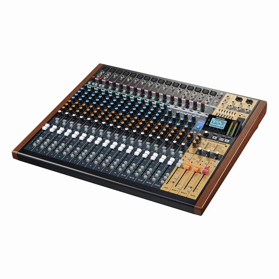 Tascam Modèle 24 22 canaux Console de mixage analogique avec enregistreur multipiste 24 pistes Interface audio