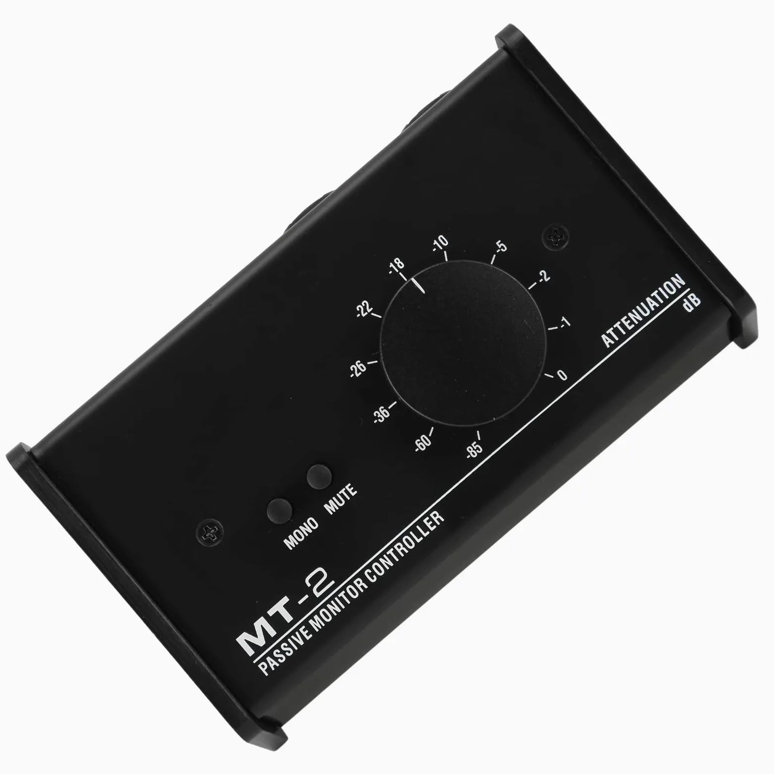 Contrôleur de volume stéréo passif, contrôleur de moniteur passif Interface XLR et 3,5 mm Réglage précis Plug and Play Contrôle de la sourdine pour ordinateur de bureau