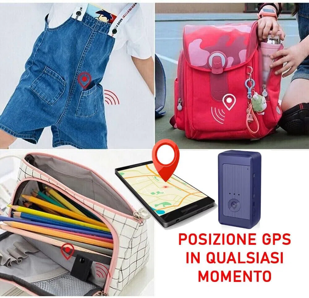 Micro enregistreur GSM et LTE 4G avec envoi d'enregistrements sur APP GPS Tracker Microphone espion appelez et écoutez Android ou Iphone (S21L)