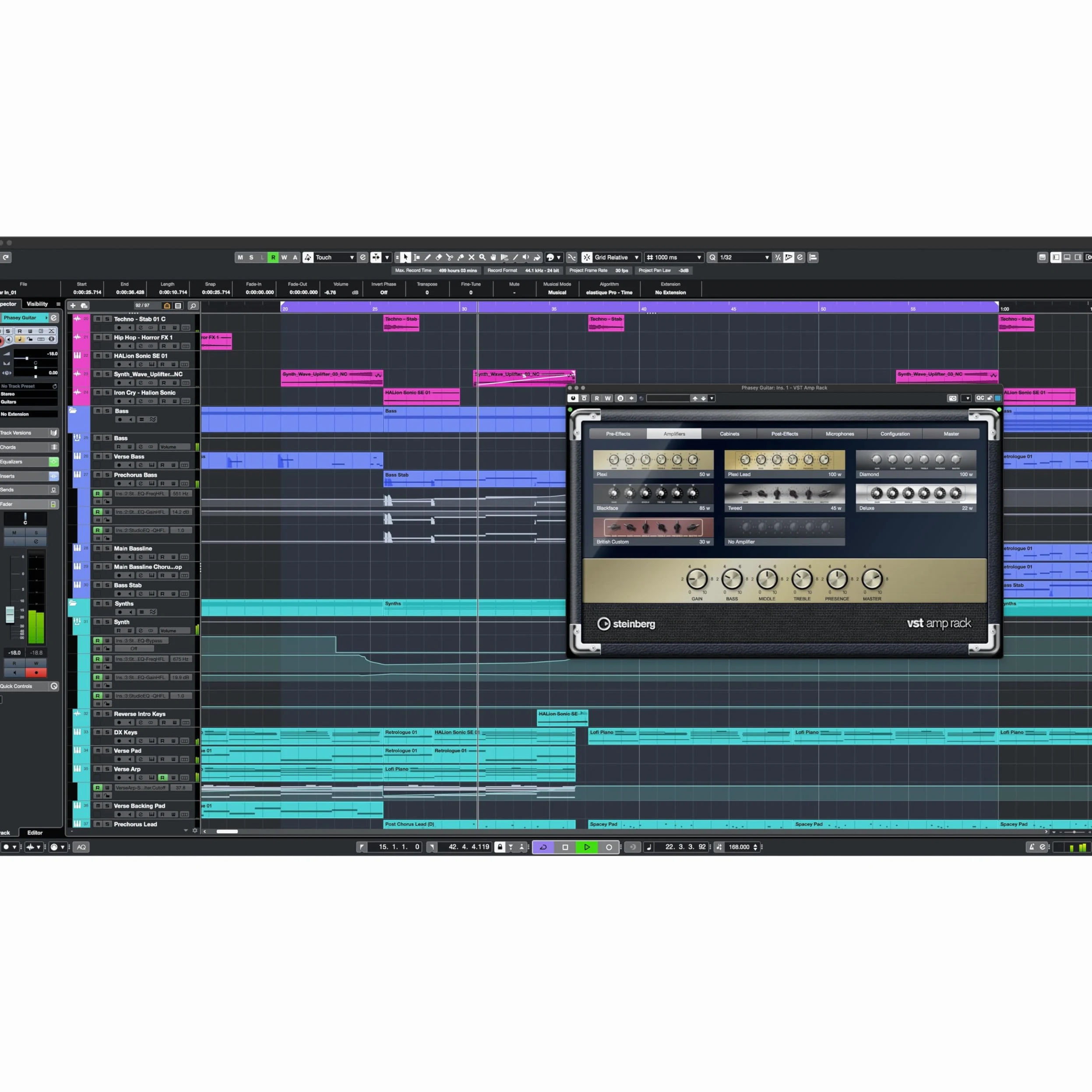 Steinberg Cubase Artist 13 séquenceur audio MIDI, logiciel d'enregistrement pour les applications de studio ou l'enregistrement à domicile (optimisation des performances)