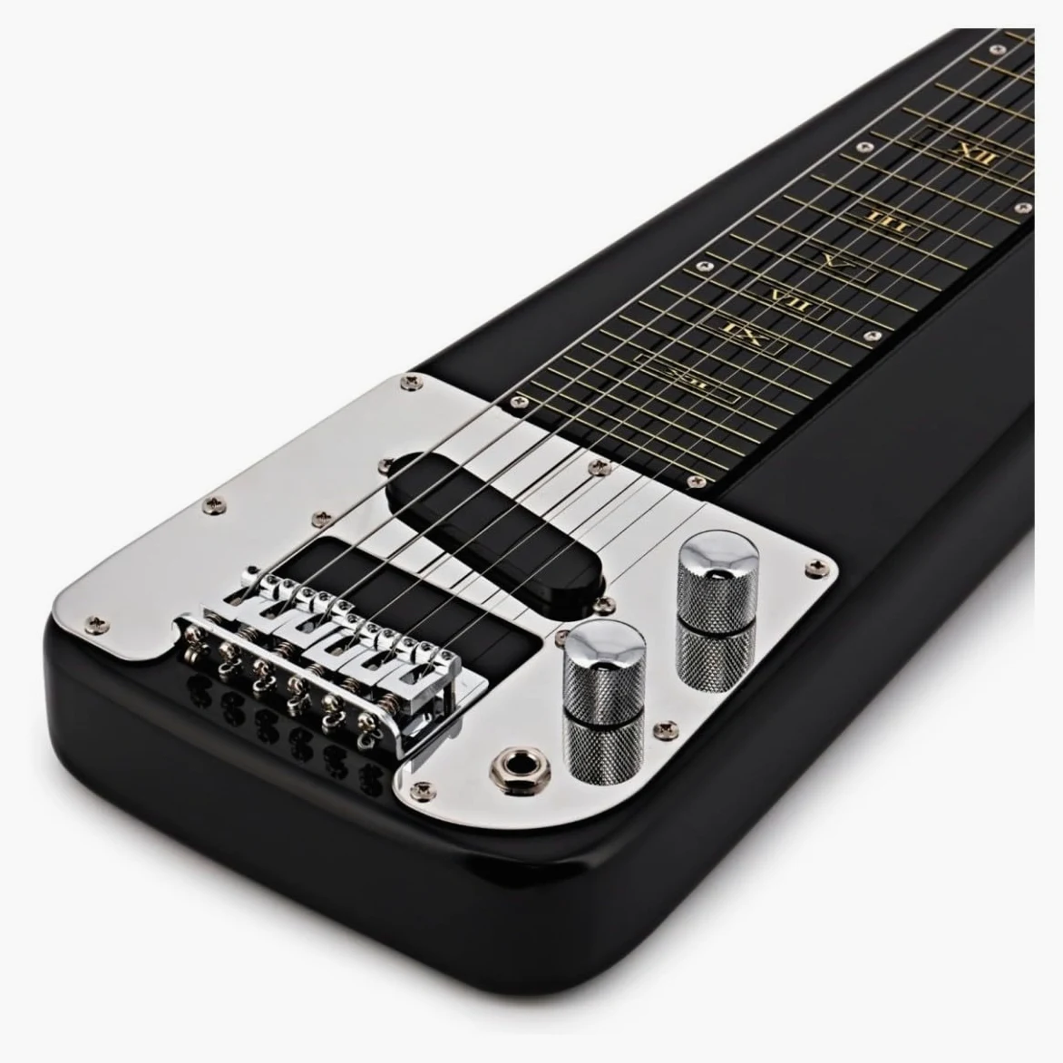 Lap Steel Kit de guitare par Gear4music avec glissière Tonebar et piques pour les doigts