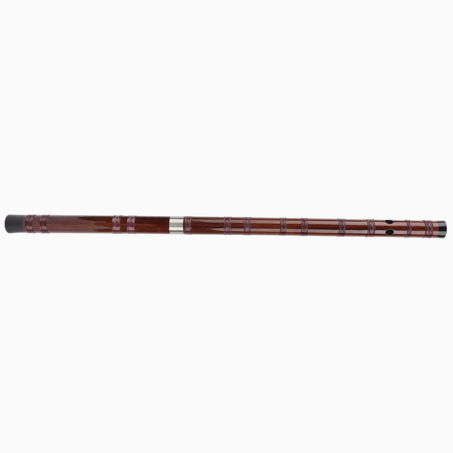 Flûte portable Dizi, clé professionnelle F Flûte en bambou universelle traditionnelle, pour chansons populaires professionnelles(Key F)