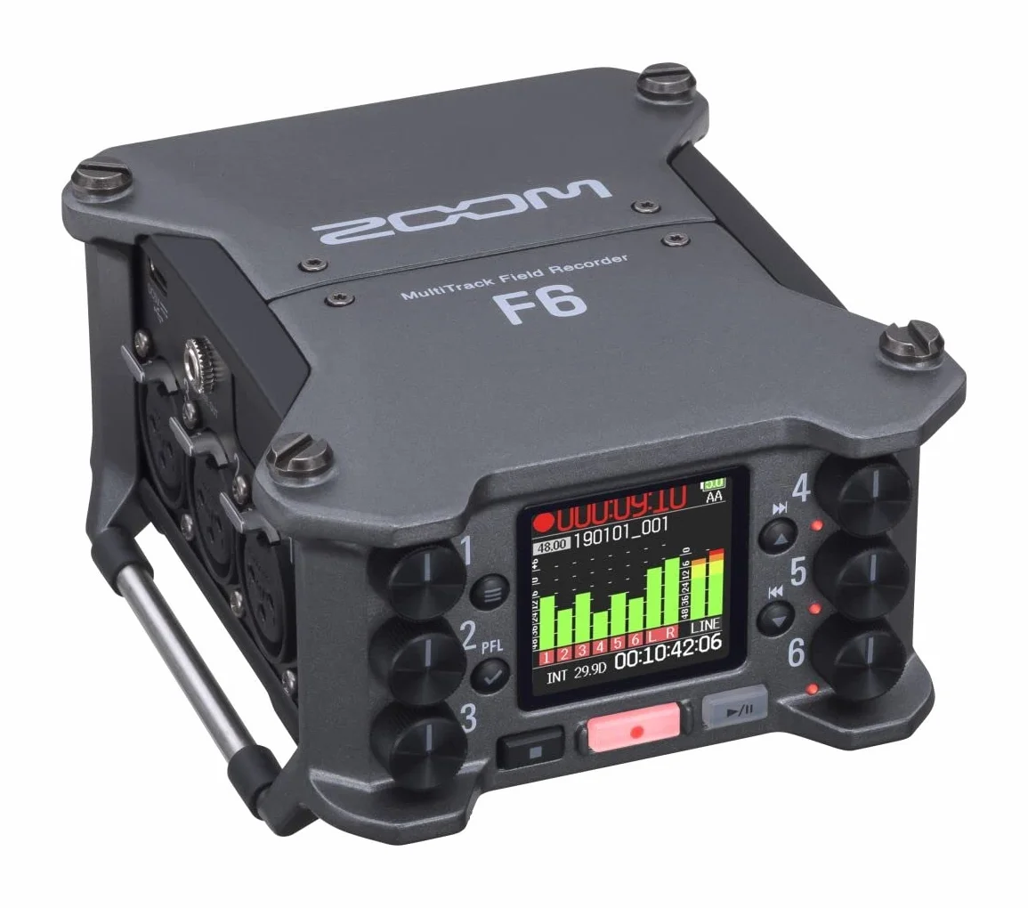 Zoom F6/IF - Enregistreur multipiste broadcast de terrain - 6 préamplis