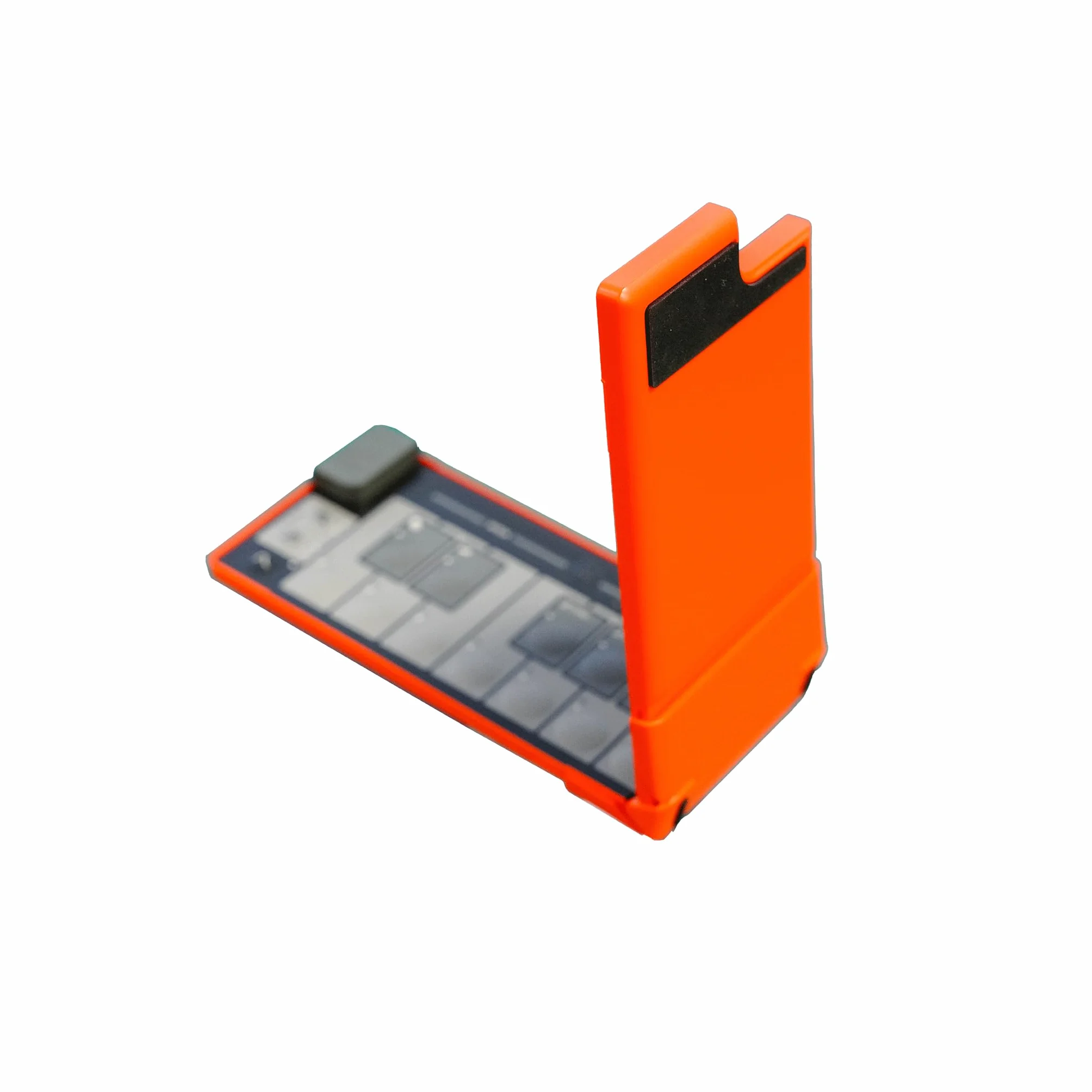 Korg nanoKEY Fold - Clavier contrôleur MIDI pliable à 25 touches avec USB-C et TRS-MIDI - Lava Orange
