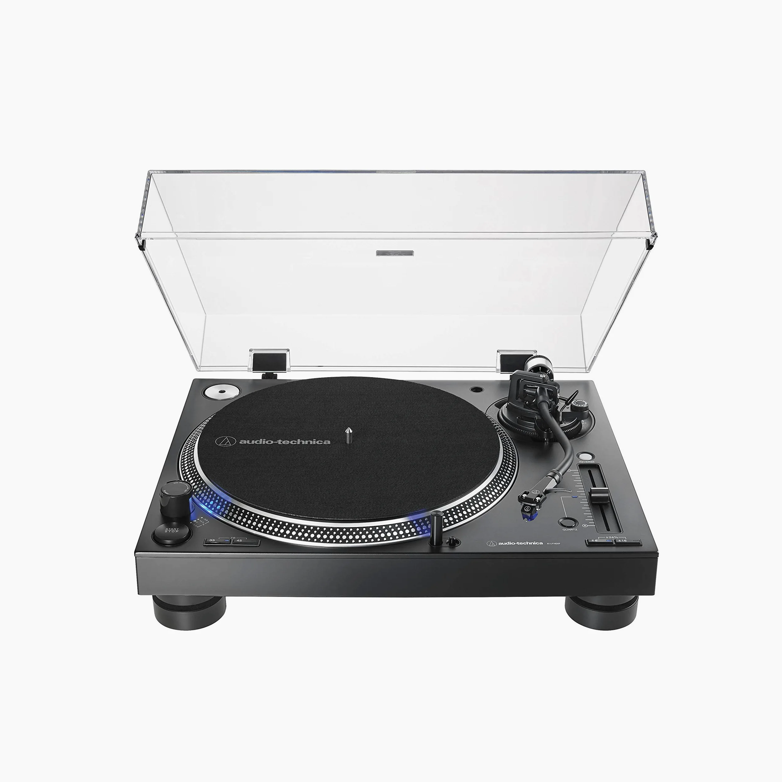 Audio-Technica AT-LP140XP Platine professionnelle à entraînement direct - Noir