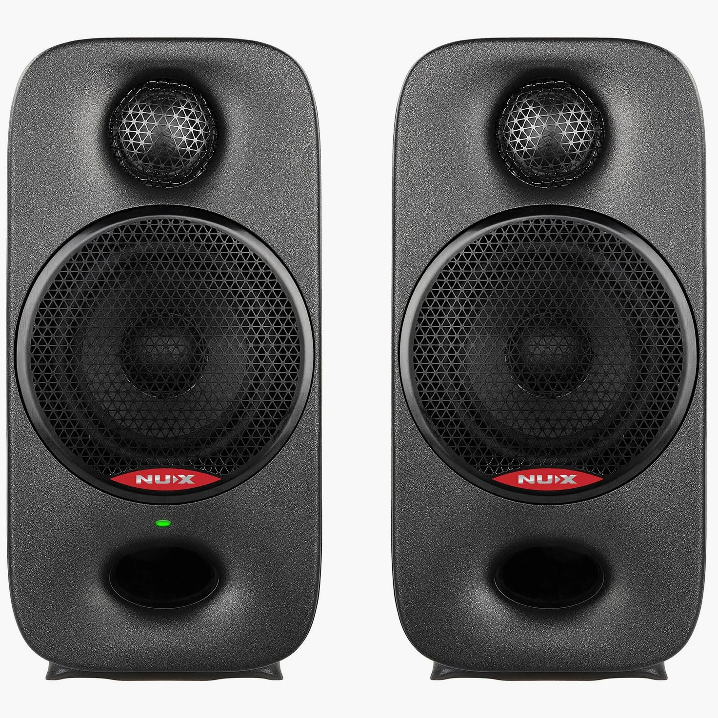 Nu-X | Axon 3 Nearfield Moniteurs de Studio | Haut-parleurs compacts de qualité de référence pour Le mixage et la Surveillance | Bluetooth, Interface Audio USB-C, contrôle de pièce DSP