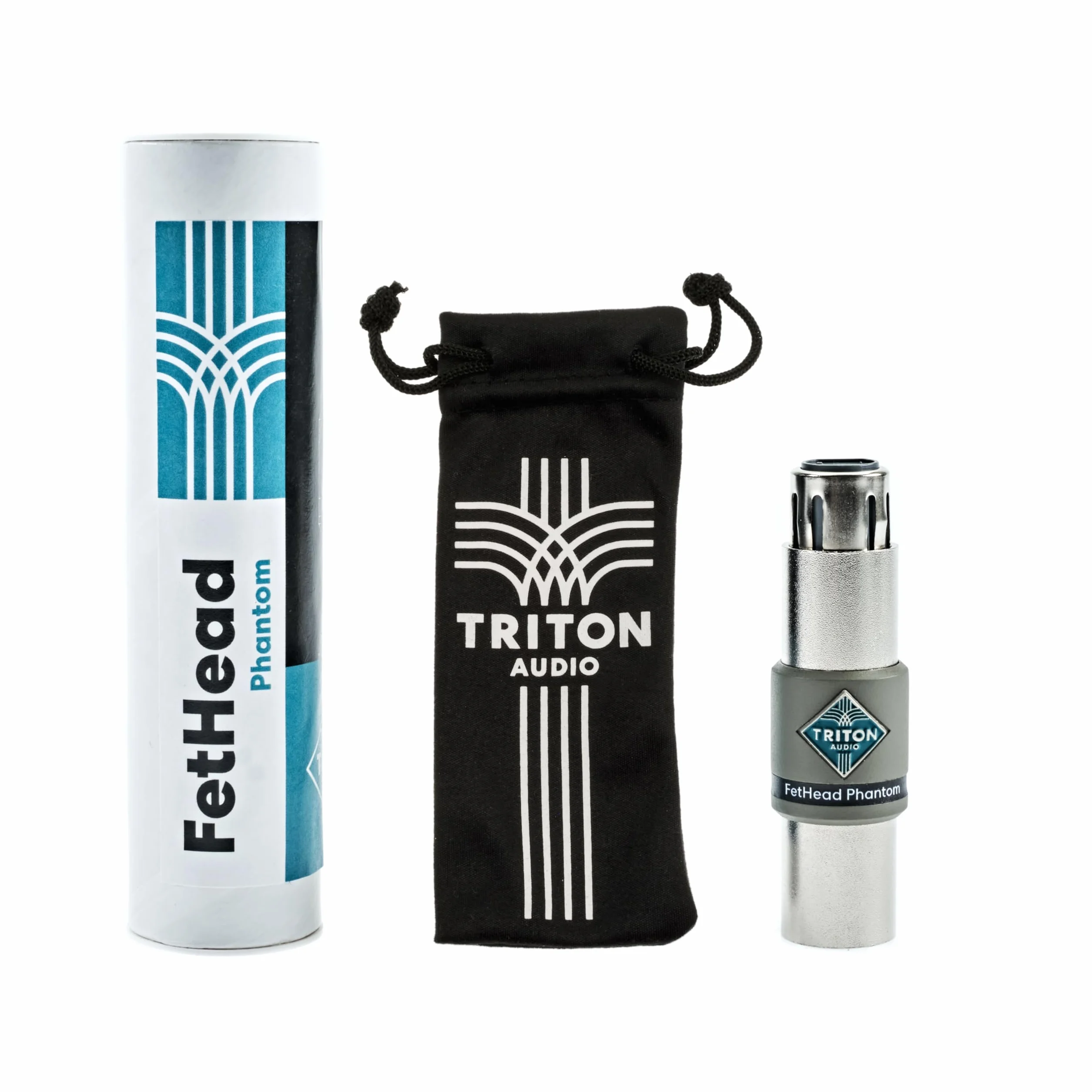 Triton Audio - FetHead Phantom | Préamplificateur de Microphone en Ligne de Haute qualité | +18 DB | pour Les Microphones à condensateur | Améliore la qualité du Son et Le Rapport Signal/Bruit