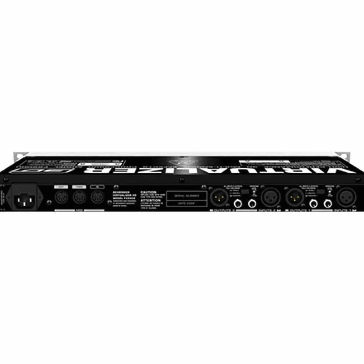 Behringer VIRTUALIZER 3D FX2000 – Processeur d'effets multi-moteurs 3D haute performance pour le studio et la scène